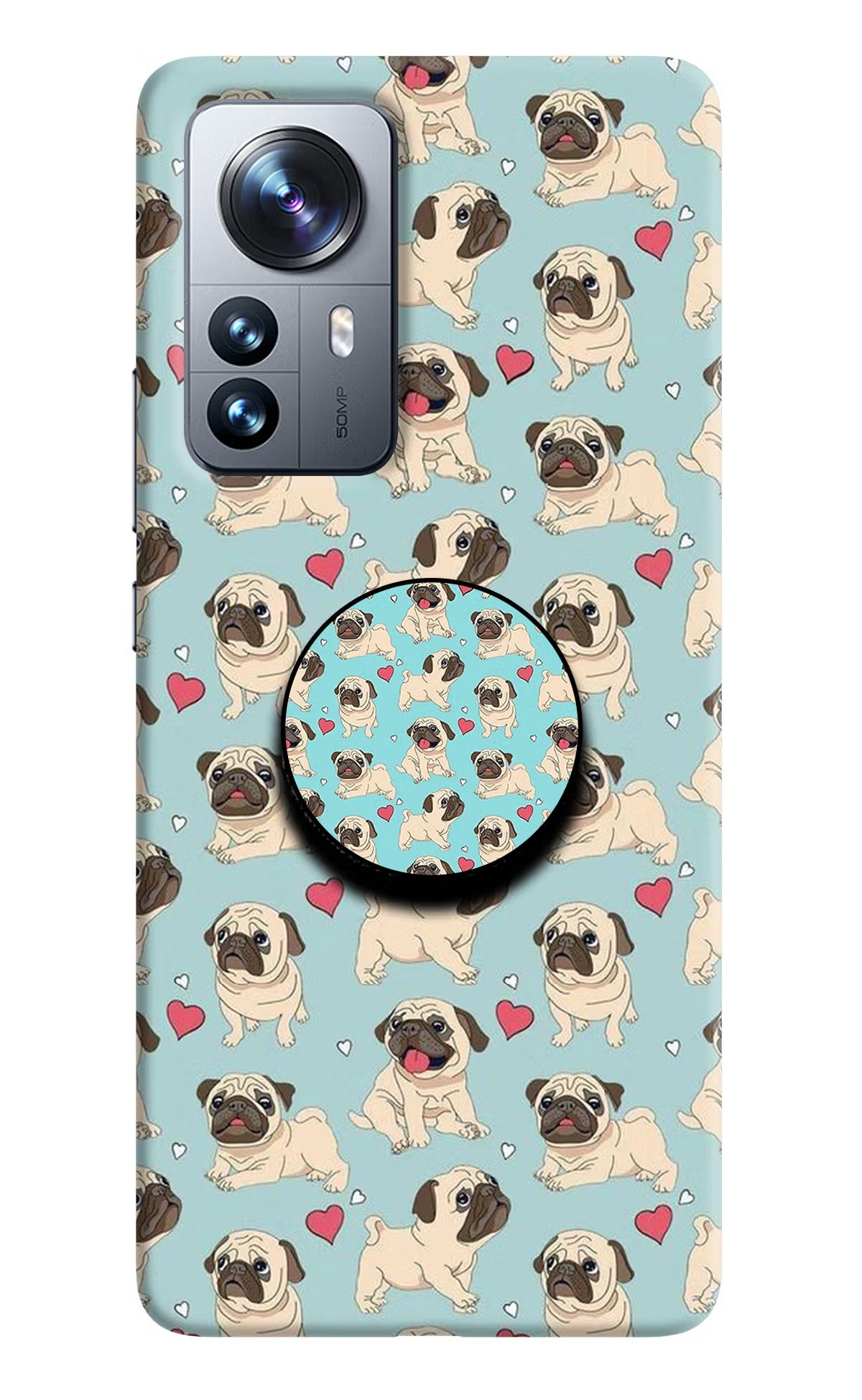 Pug Dog Mi 12 Pro 5G Pop Case