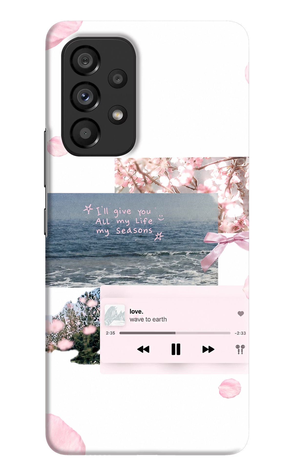 Wave to earth Samsung A53 5G Back Cover - Wave to earth Samsung A53 5G Back Cover Wave to earth Samsung A53 5G Back Cover
