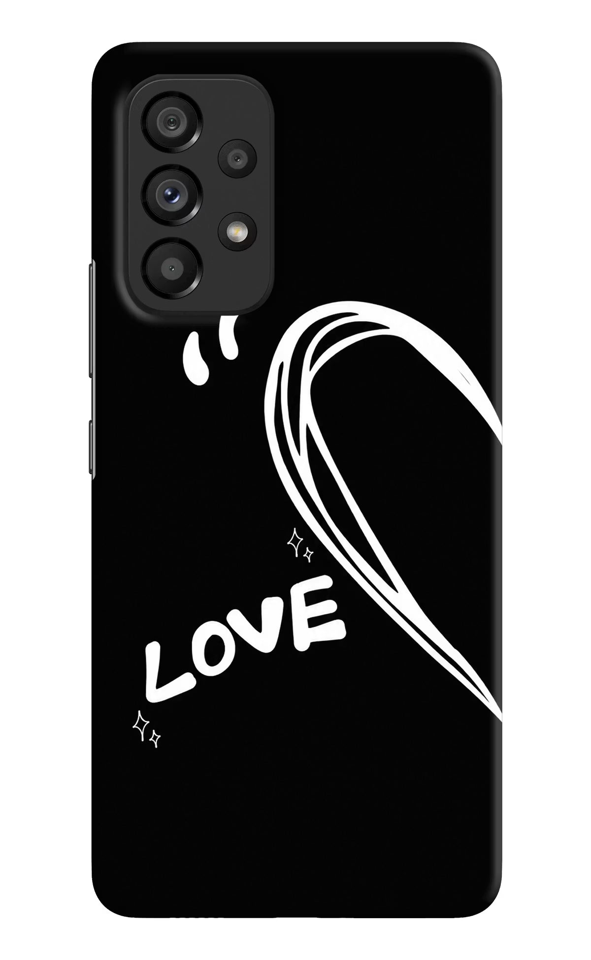 Love Line Samsung A53 5G Back Cover - Love Line Samsung A53 5G Back Cover Love Line Samsung A53 5G Back Cover