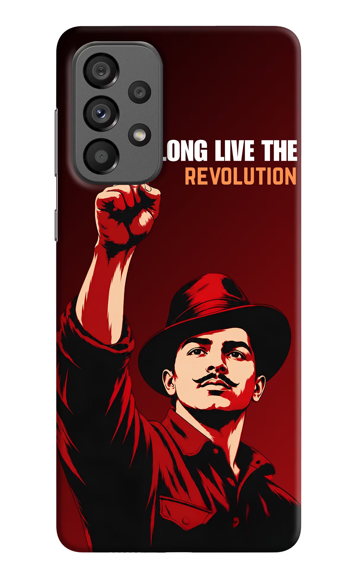 Bhagat Singh Revolution Samsung A73 5G Back Cover - Bhagat Singh Revolution Samsung A73 5G Back Cover Bhagat Singh Revolution Samsung A73 5G Back Cover