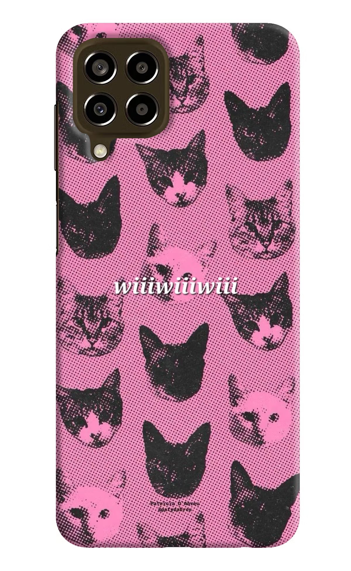 Pink Cats Samsung M33 5G Back Cover - Pink Cats Samsung M33 5G Back Cover Pink Cats Samsung M33 5G Back Cover