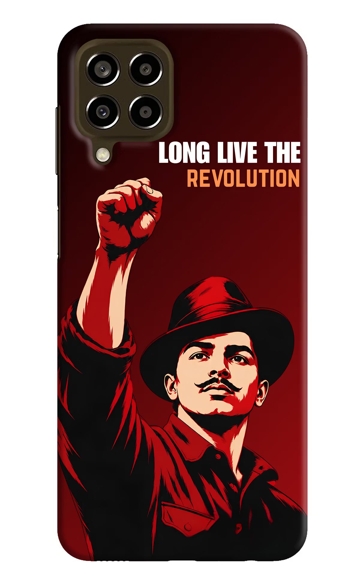 Bhagat Singh Revolution Samsung M33 5G Back Cover - Bhagat Singh Revolution Samsung M33 5G Back Cover Bhagat Singh Revolution Samsung M33 5G Back Cover