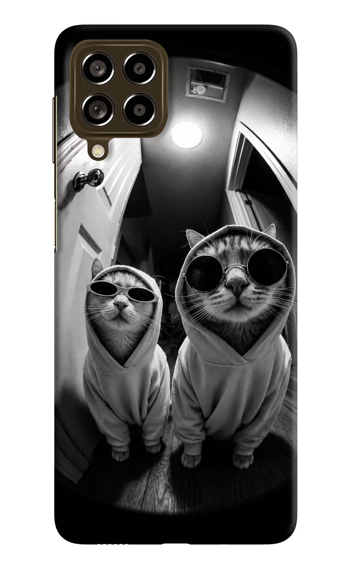 Hood Cats Samsung M53 5G Back Cover - Hood Cats Samsung M53 5G Back Cover Hood Cats Samsung M53 5G Back Cover