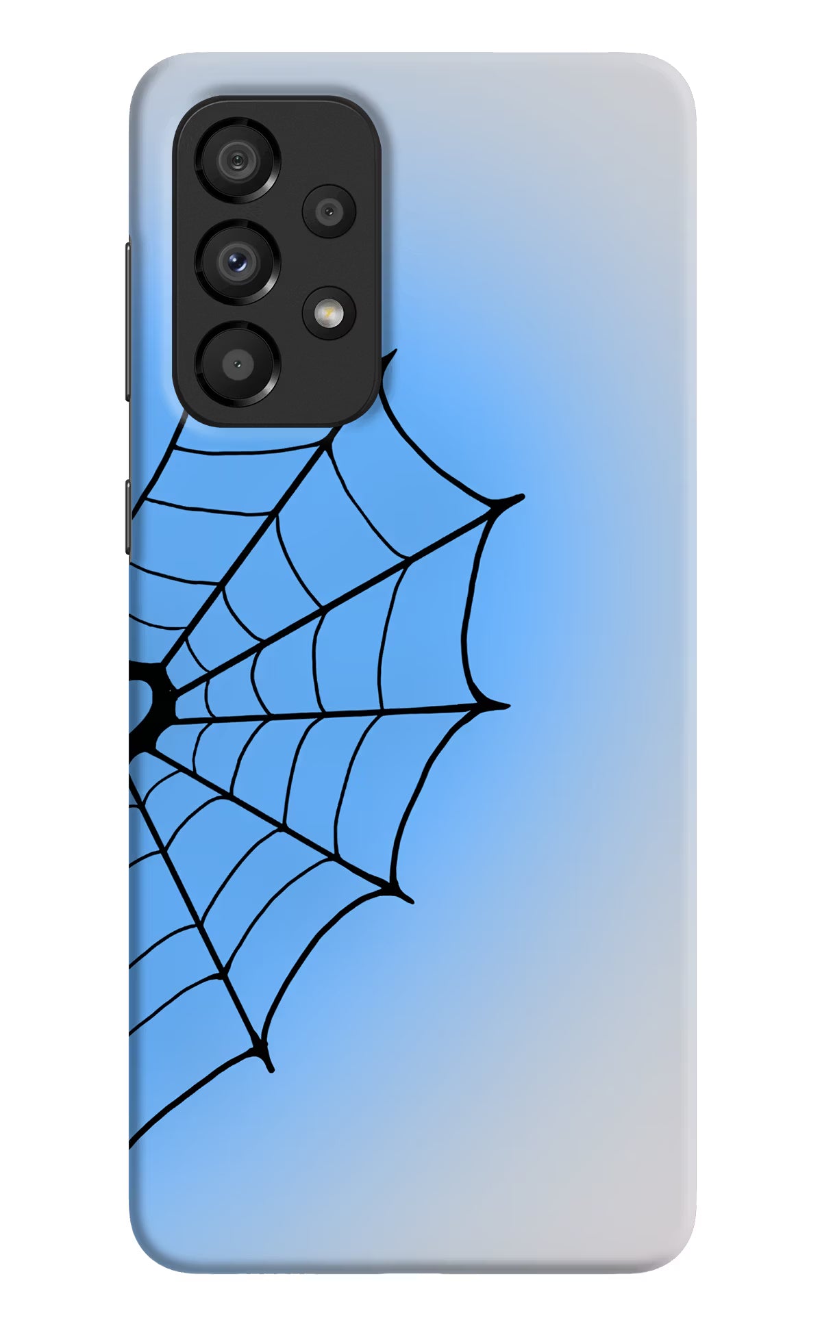 Blue Web Samsung A33 5G Back Cover - Blue Web Samsung A33 5G Back Cover Blue Web Samsung A33 5G Back Cover