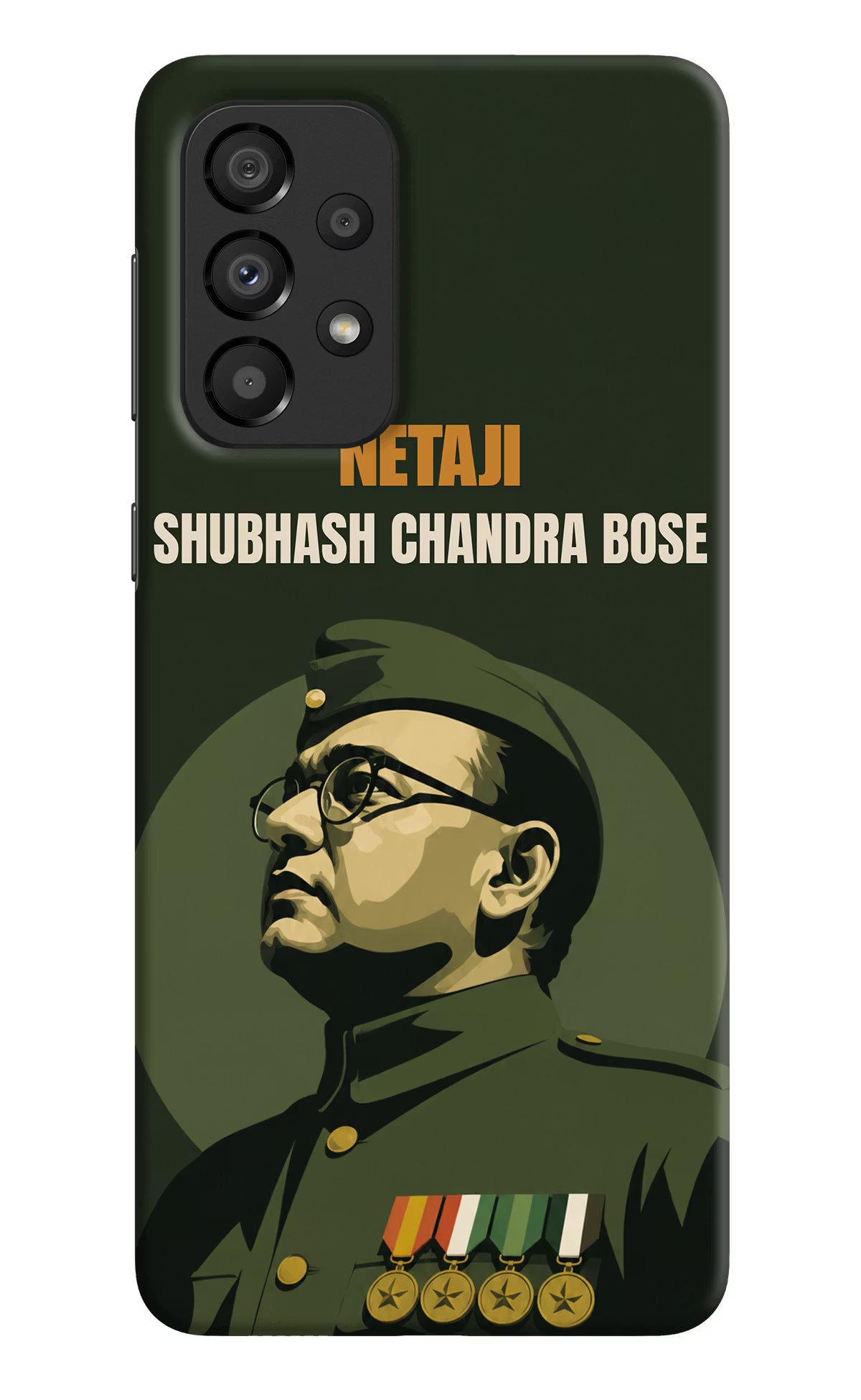 Netaji Legacy Samsung A33 5G Back Cover - Netaji Legacy Samsung A33 5G Back Cover Netaji Legacy Samsung A33 5G Back Cover