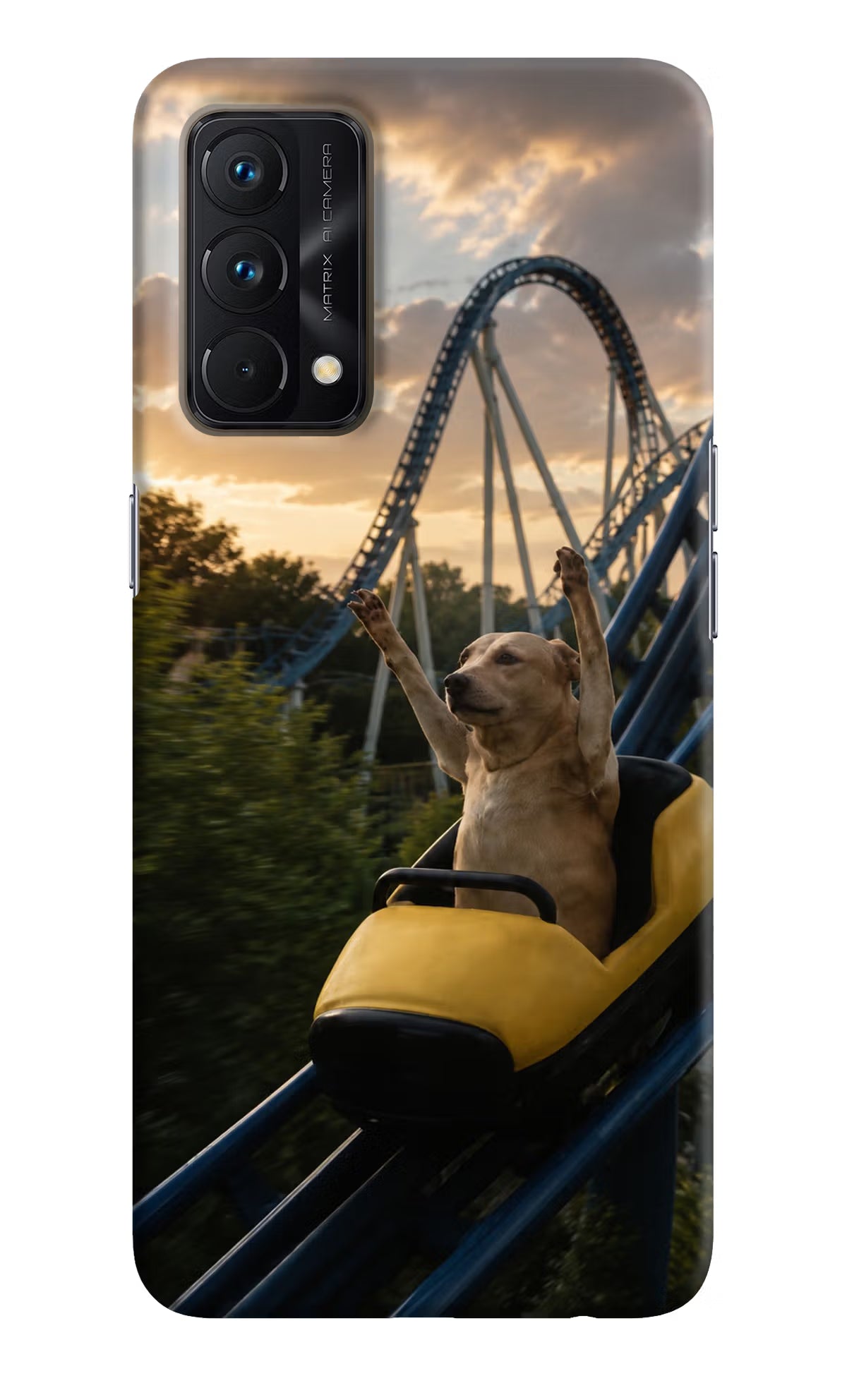 Rollercoaster Dog Realme GT Master Edition Back Cover - Rollercoaster Dog Realme GT Master Edition Back Cover Rollercoaster Dog Realme GT Master Edition Back Cover