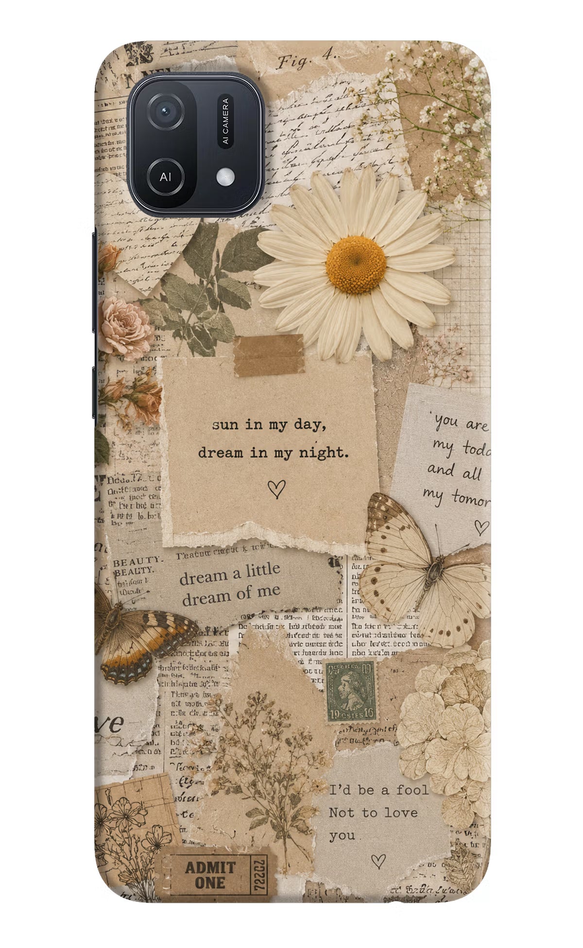 Vintage case Oppo A16k/A16e Back Cover - Vintage case Oppo A16k/A16e Back Cover Vintage case Oppo A16k/A16e Back Cover