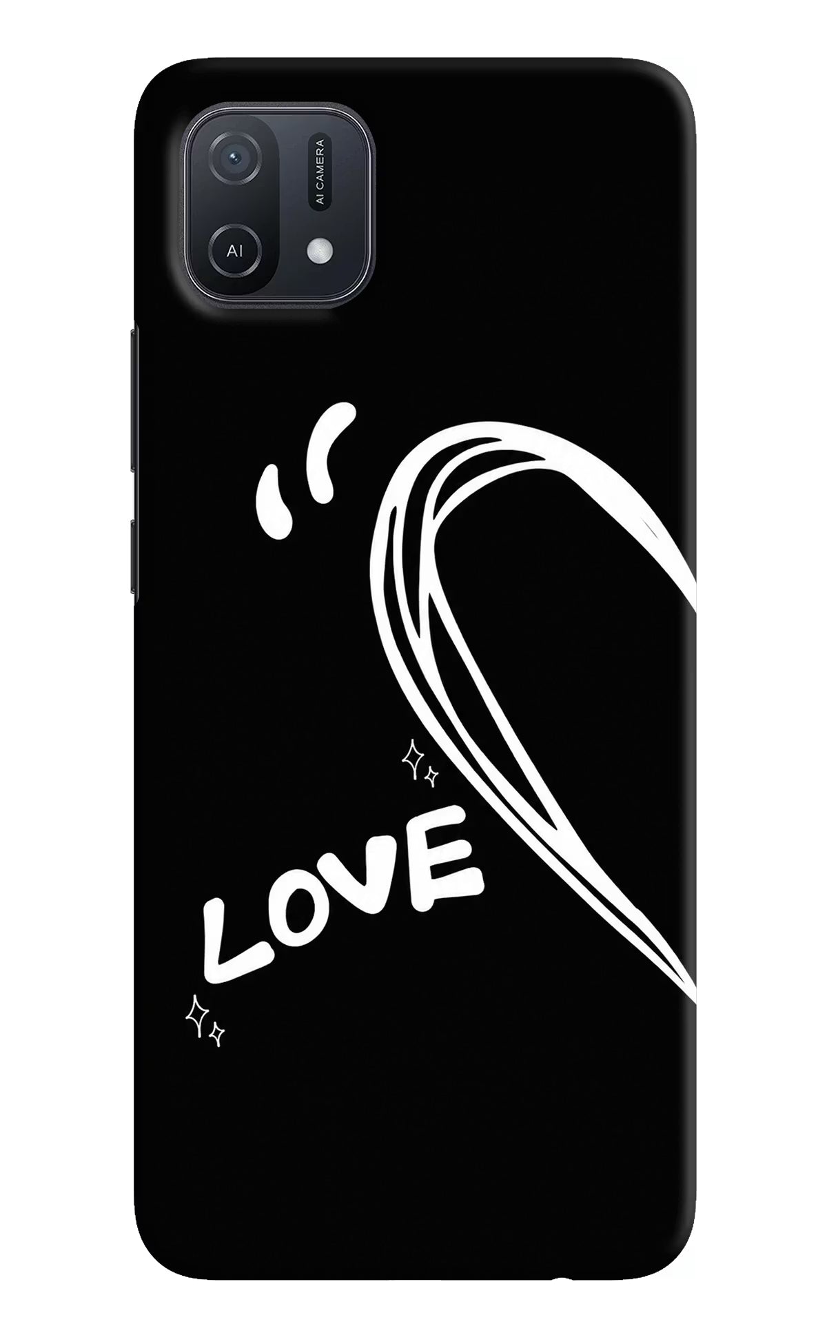 Love Line Oppo A16k/A16e Back Cover - Love Line Oppo A16k/A16e Back Cover Love Line Oppo A16k/A16e Back Cover