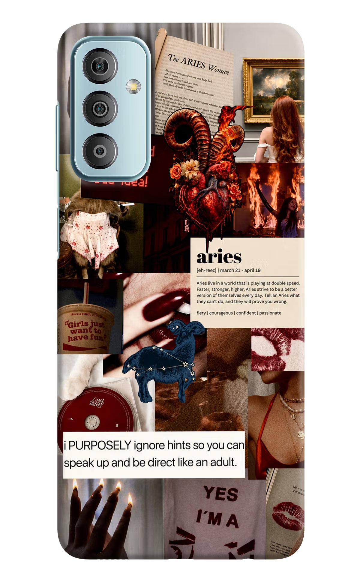Zodiac Aries Samsung F23 5G Back Cover - Zodiac Aries Samsung F23 5G Back Cover Zodiac Aries Samsung F23 5G Back Cover