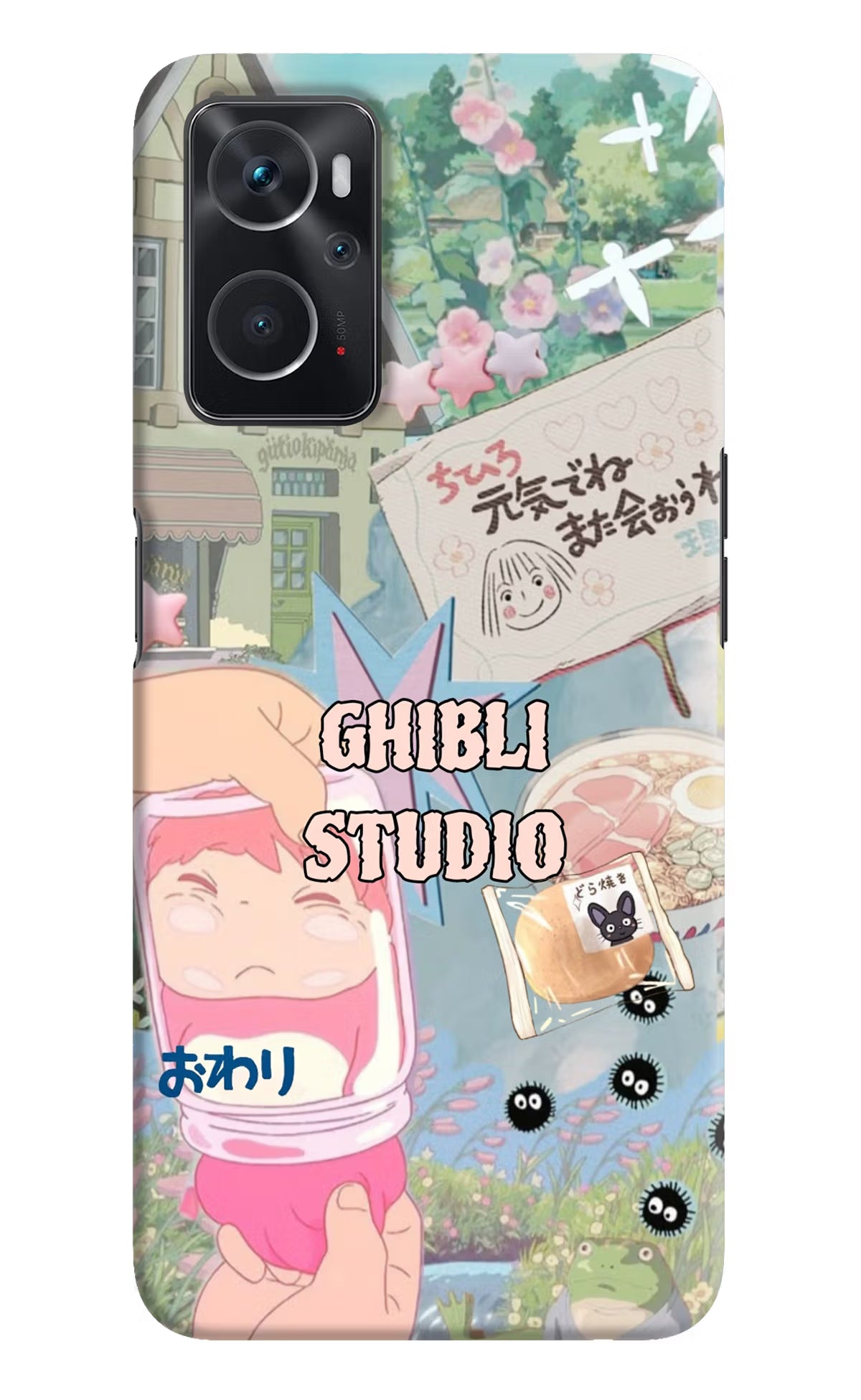Studio Ghibli Oppo K10 4G Back Cover - Studio Ghibli Oppo K10 4G Back Cover Studio Ghibli Oppo K10 4G Back Cover