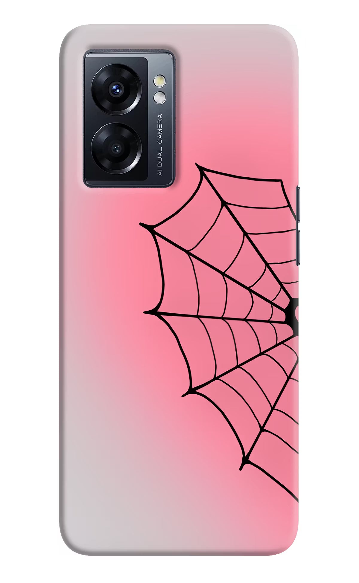 Pink Web Oppo K10 5G Back Cover - Pink Web Oppo K10 5G Back Cover Pink Web Oppo K10 5G Back Cover