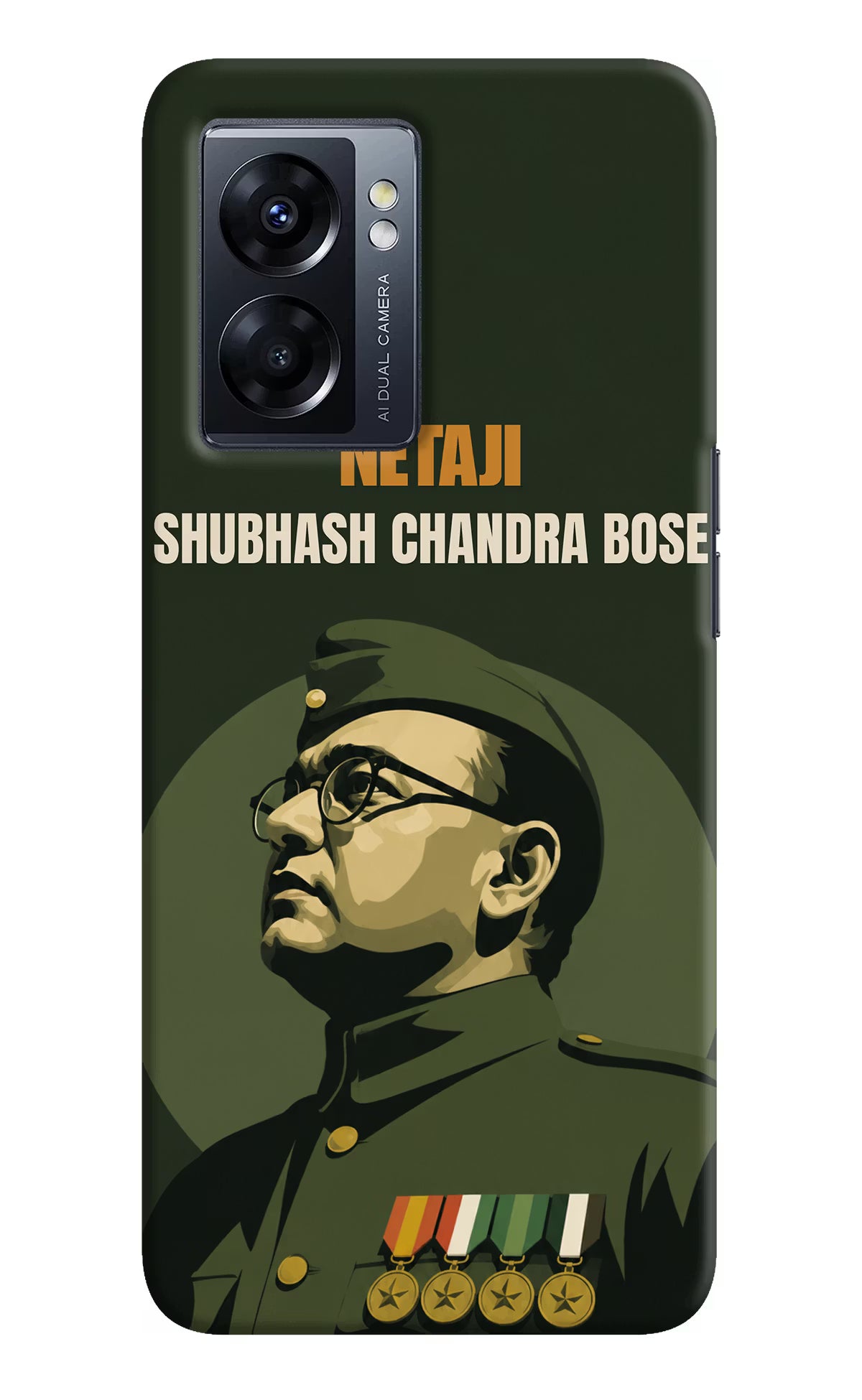 Netaji Legacy Oppo K10 5G Back Cover - Netaji Legacy Oppo K10 5G Back Cover Netaji Legacy Oppo K10 5G Back Cover