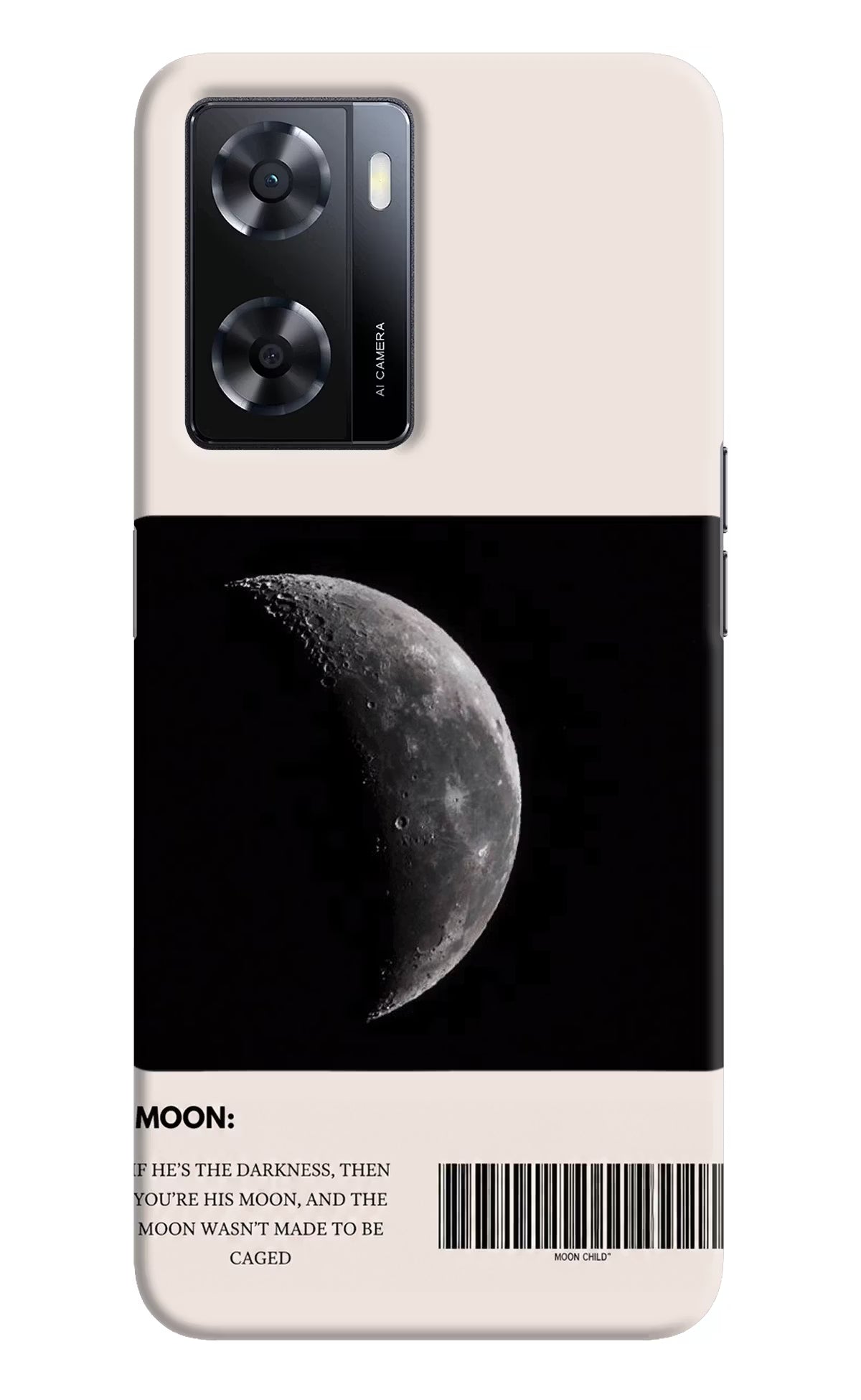 Moon Phase Oppo A57 2022 Back Cover - Moon Phase Oppo A57 2022 Back Cover Moon Phase Oppo A57 2022 Back Cover
