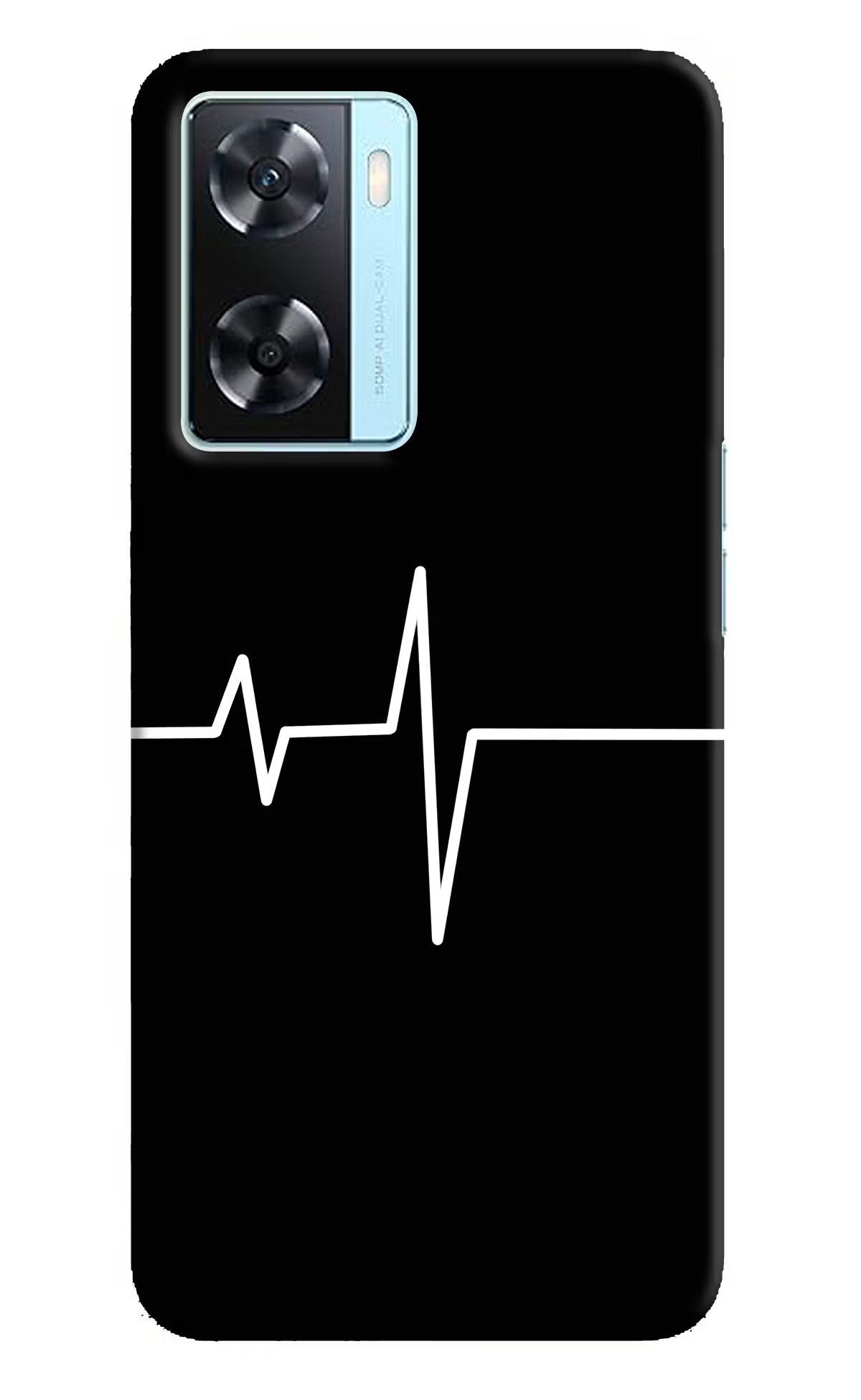 Heart Beats Oppo A77 2022 Back Cover - Heart Beats Oppo A77 2022 Back Cover Heart Beats Oppo A77 2022 Back Cover