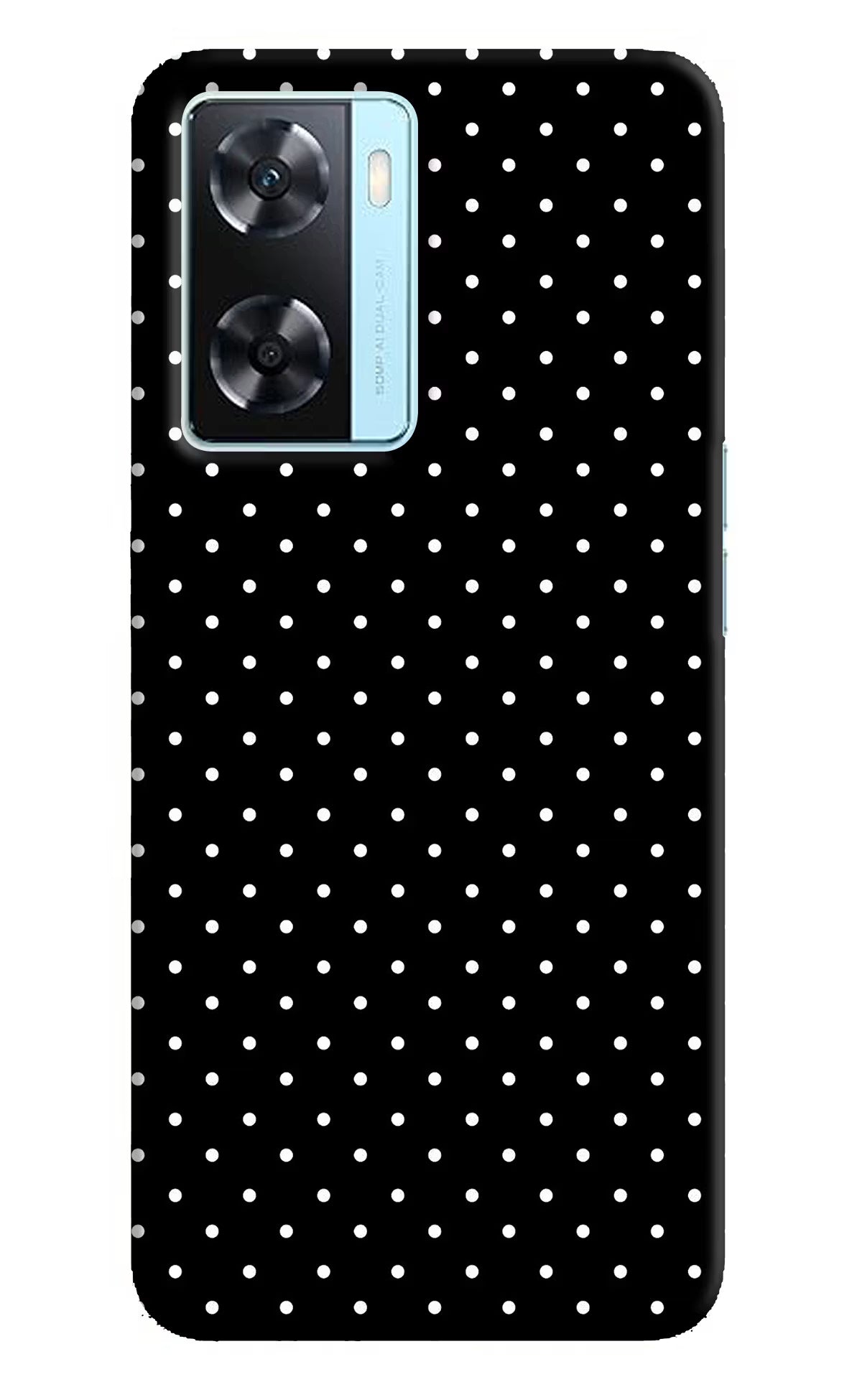 White Dots Oppo A77 2022 Back Cover - White Dots Oppo A77 2022 Back Cover White Dots Oppo A77 2022 Back Cover