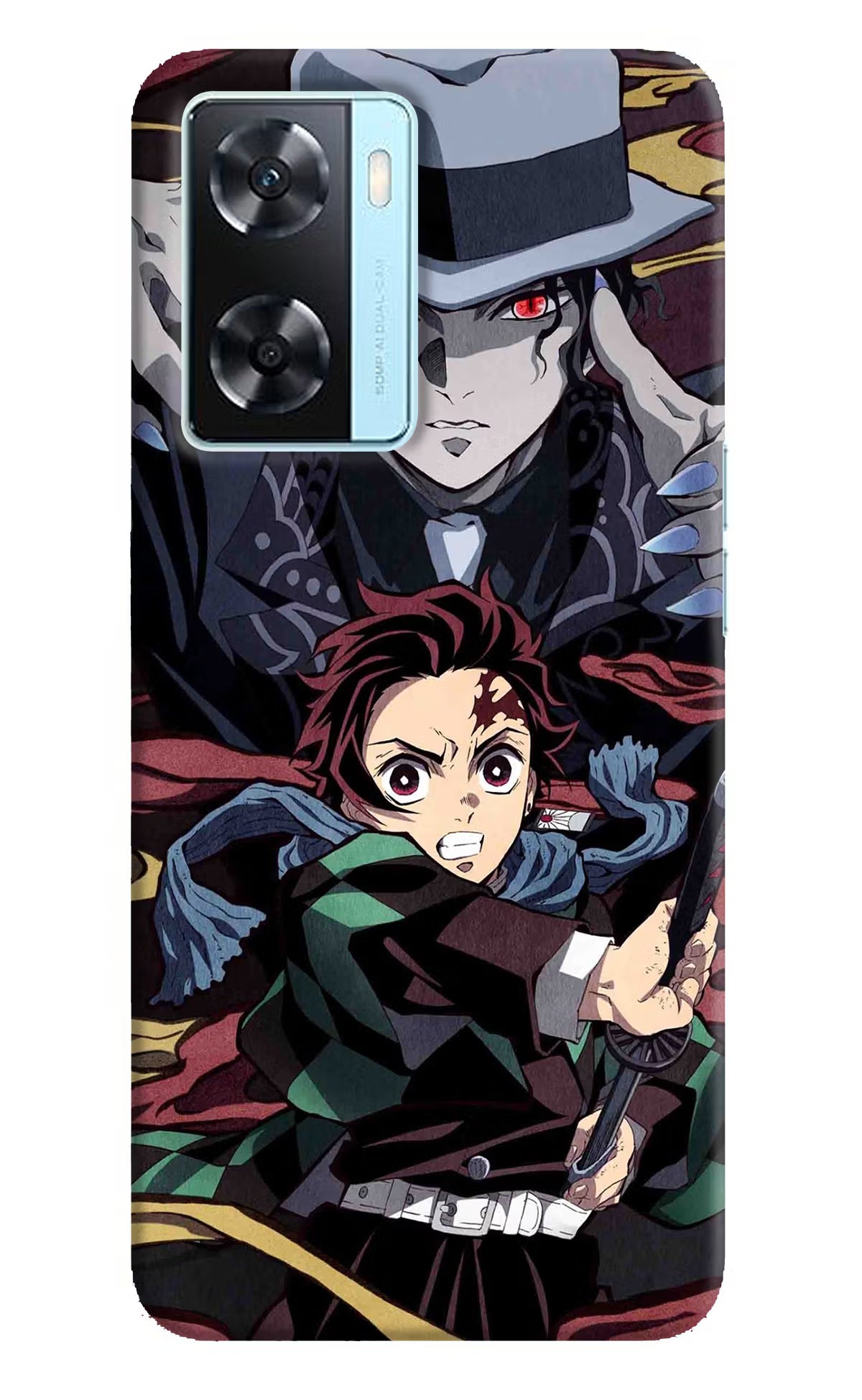 Demon Slayer Oppo A77 2022 Back Cover - Demon Slayer Oppo A77 2022 Back Cover Demon Slayer Oppo A77 2022 Back Cover