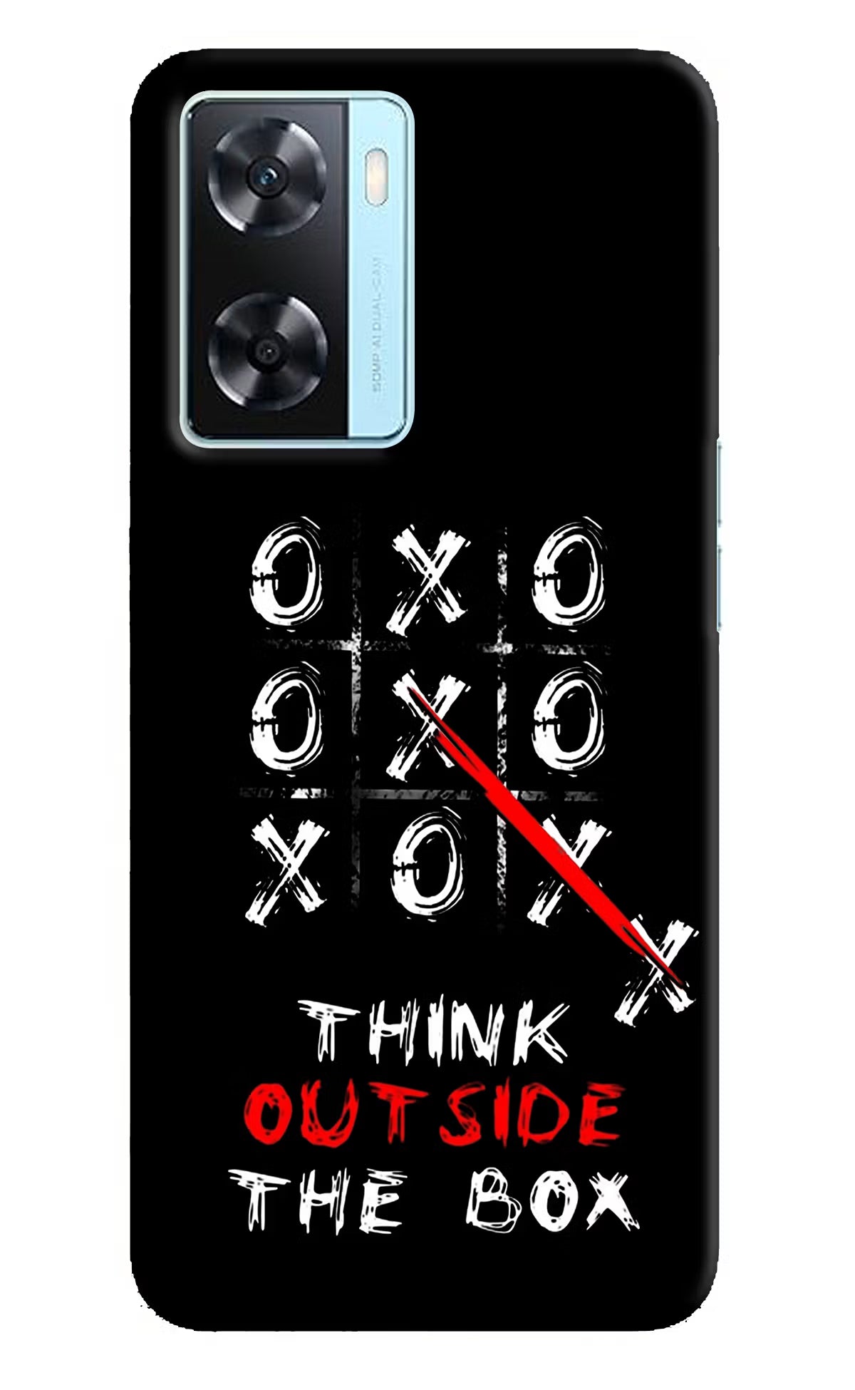 Think out of the BOX Oppo A77 2022 Back Cover - Think out of the BOX Oppo A77 2022 Back Cover Think out of the BOX Oppo A77 2022 Back Cover