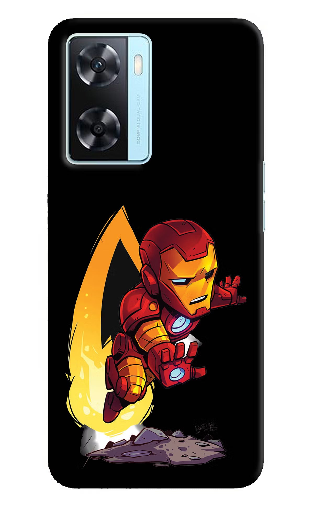 IronMan Oppo A77 2022 Back Cover - IronMan Oppo A77 2022 Back Cover IronMan Oppo A77 2022 Back Cover