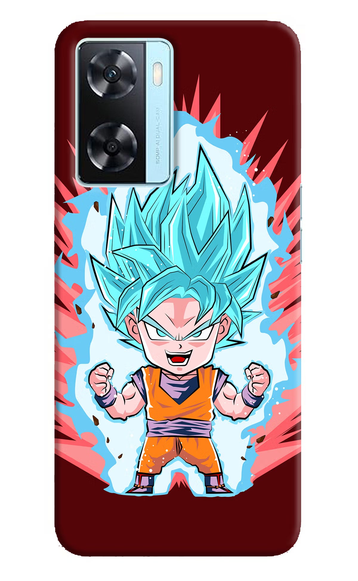 Goku Little Oppo A77 2022 Back Cover - Goku Little Oppo A77 2022 Back Cover Goku Little Oppo A77 2022 Back Cover