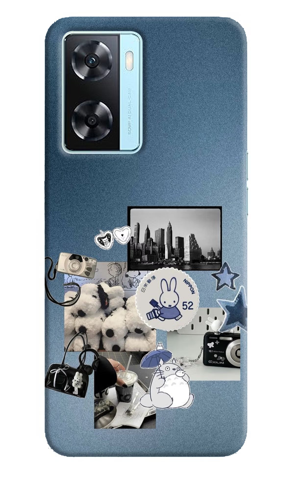 Miffy Oppo A77 2022 Back Cover - Miffy Oppo A77 2022 Hard Case Back Cover by Casekaro Miffy Oppo A77 2022 Hard Case Back Cover by Casekaro