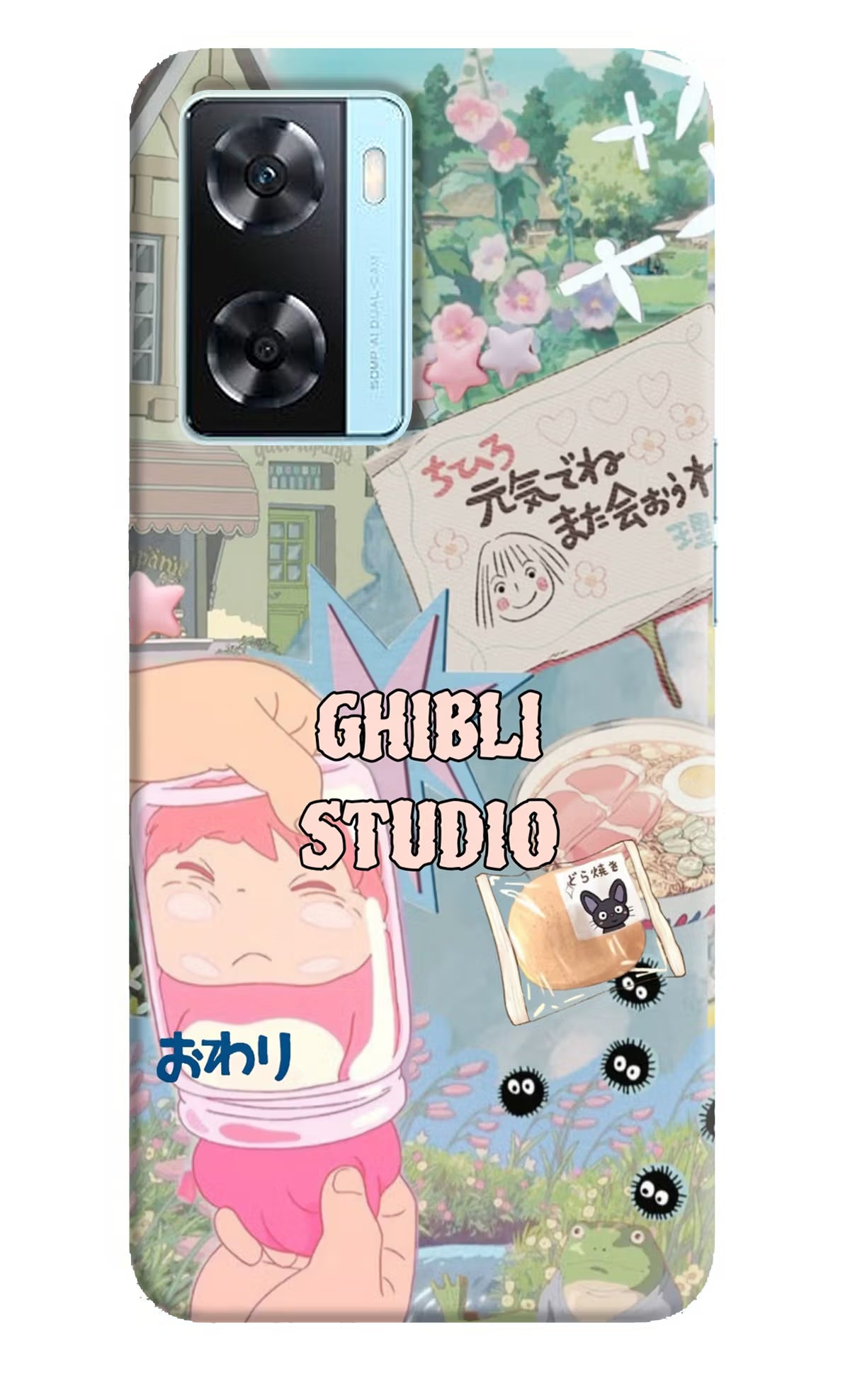 Studio Ghibli Oppo A77 2022 Back Cover - Studio Ghibli Oppo A77 2022 Back Cover Studio Ghibli Oppo A77 2022 Back Cover