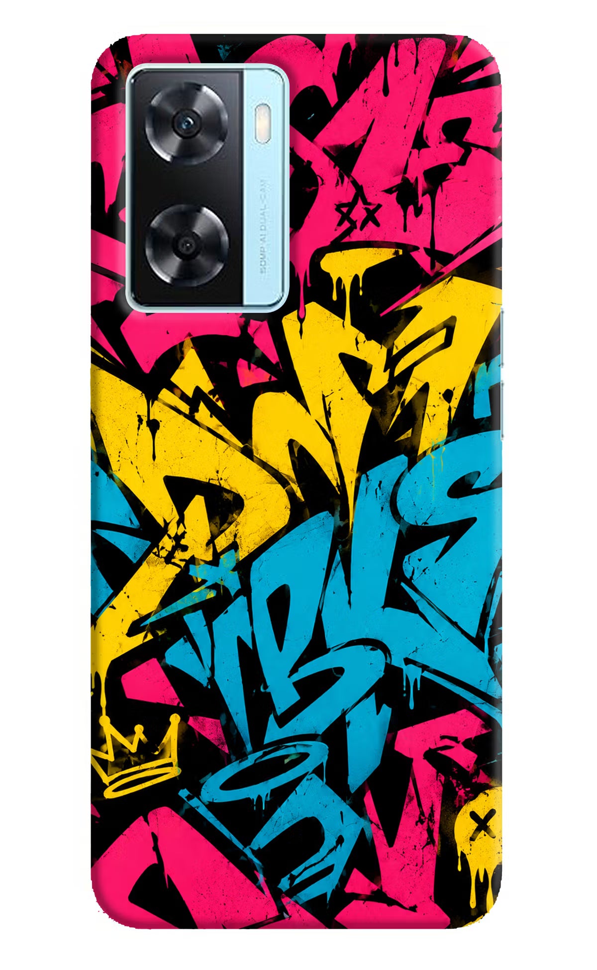 Graffiti Vibe Oppo A77 2022 Back Cover - Graffiti Vibe Oppo A77 2022 Back Cover Graffiti Vibe Oppo A77 2022 Back Cover