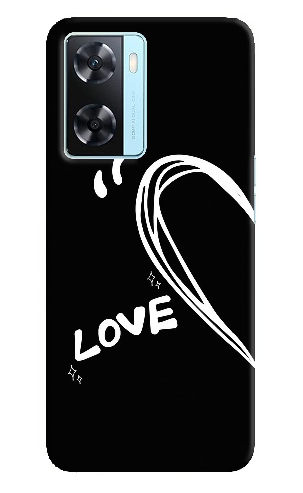 Love Line Oppo A77 2022 Back Cover - Love Line Oppo A77 2022 Back Cover Love Line Oppo A77 2022 Back Cover