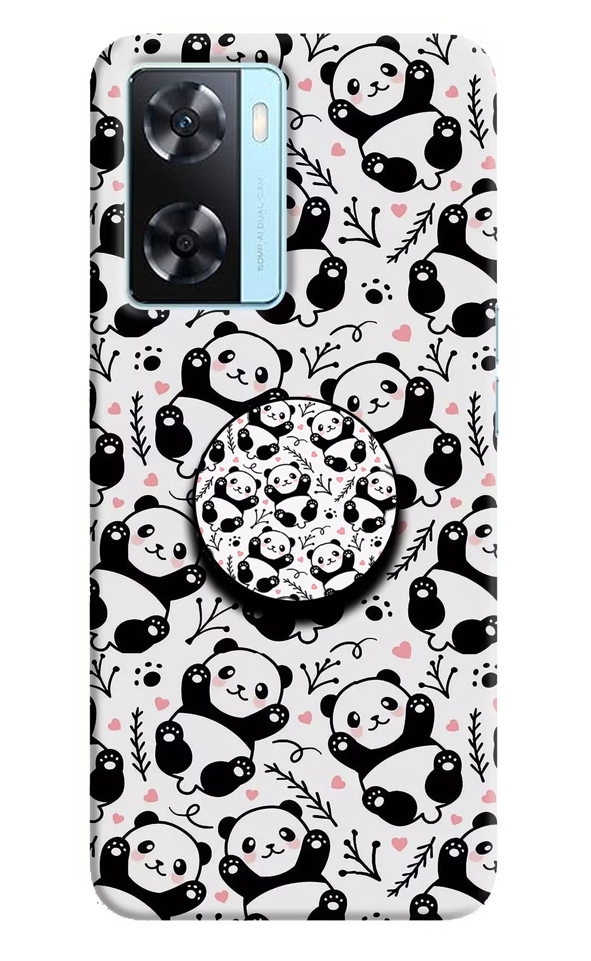 Cute Panda Oppo A77 2022 Pop Case - Cute Panda Oppo A77 2022 Pop Case Cute Panda Oppo A77 2022 Pop Case