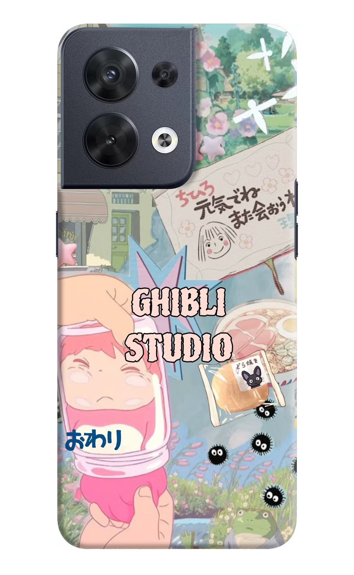 Studio Ghibli Oppo Reno8 Back Cover - Studio Ghibli Oppo Reno8 Back Cover Studio Ghibli Oppo Reno8 Back Cover