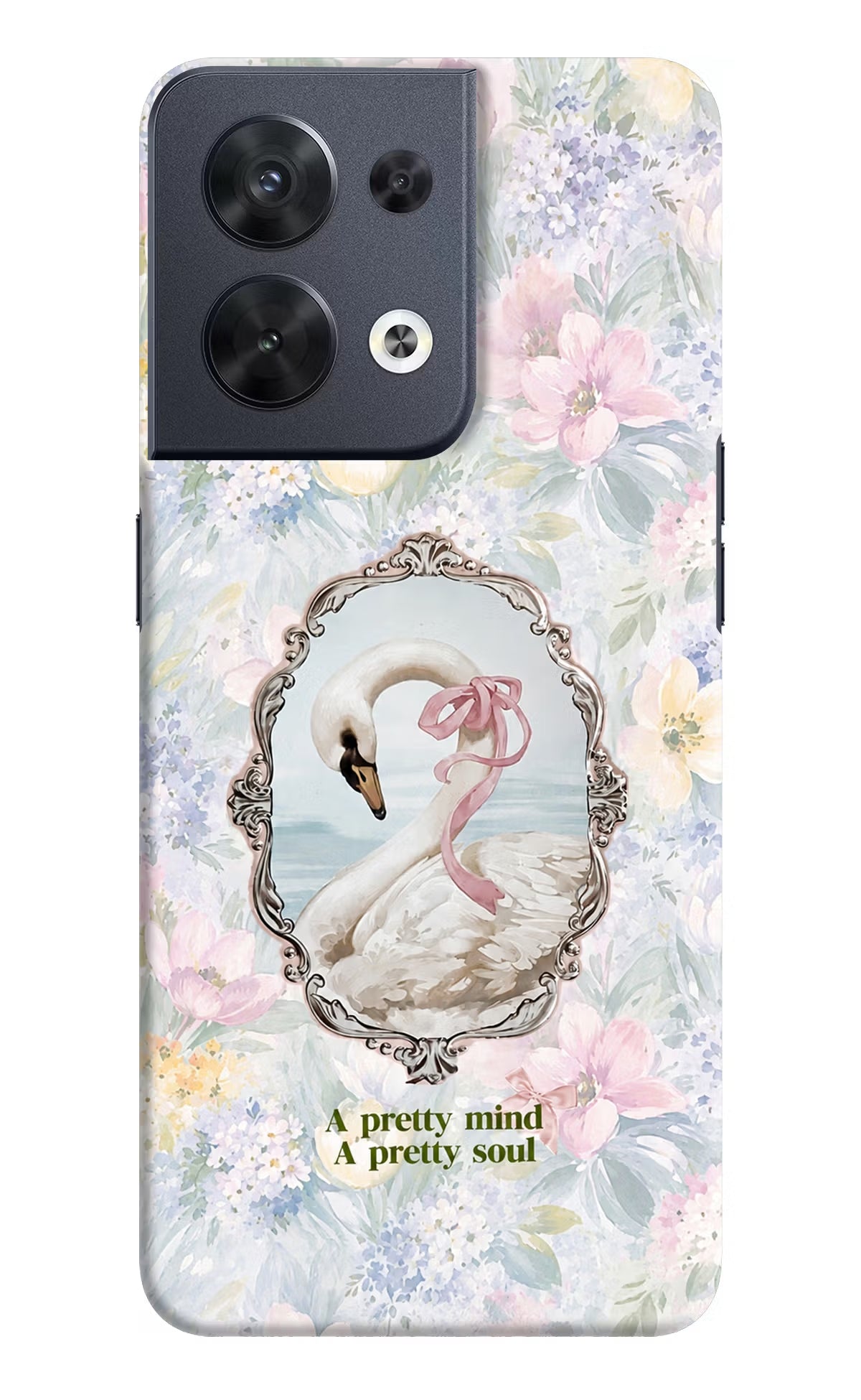 Pretty Mind Pretty Soul Oppo Reno8 Back Cover - Pretty Mind Pretty Soul Oppo Reno8 Back Cover Pretty Mind Pretty Soul Oppo Reno8 Back Cover