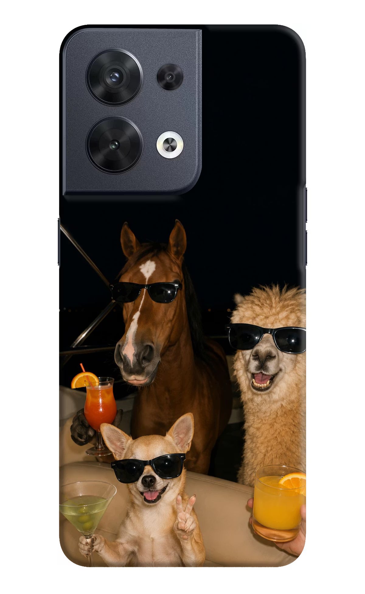 Party Squad Oppo Reno8 Back Cover - Party Squad Oppo Reno8 Back Cover Party Squad Oppo Reno8 Back Cover