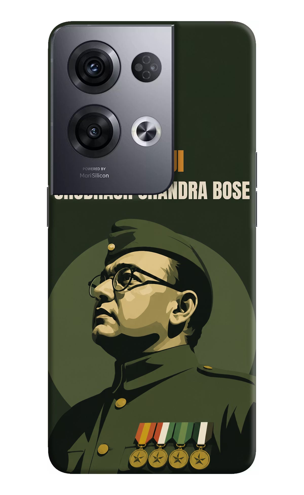 Netaji Legacy Oppo Reno8 Pro Back Cover - Netaji Legacy Oppo Reno8 Pro Back Cover Netaji Legacy Oppo Reno8 Pro Back Cover
