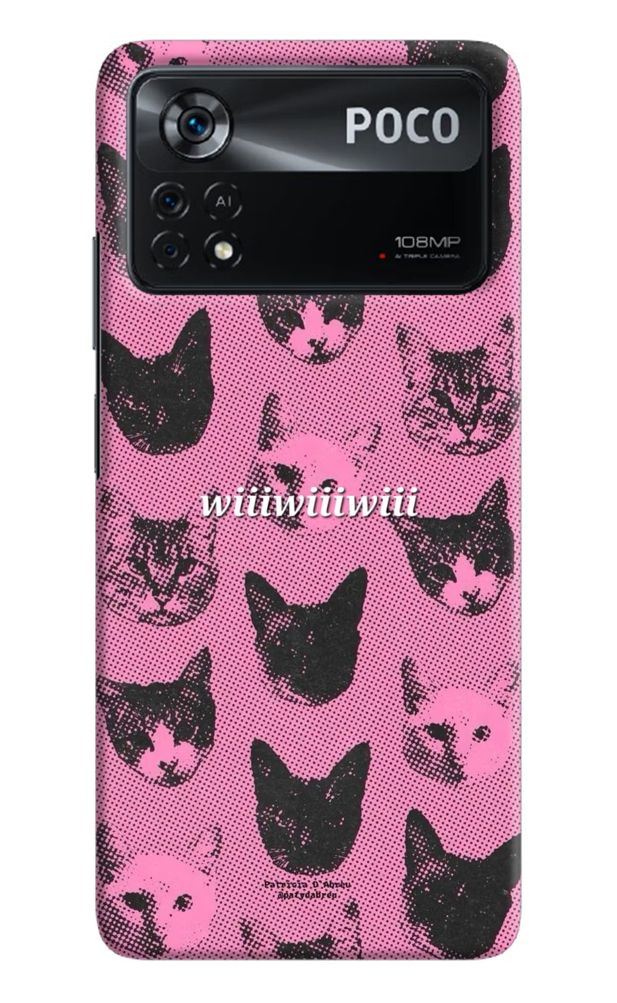 Pink Cats Poco X4 Pro Back Cover - Pink Cats Poco X4 Pro Back Cover Pink Cats Poco X4 Pro Back Cover