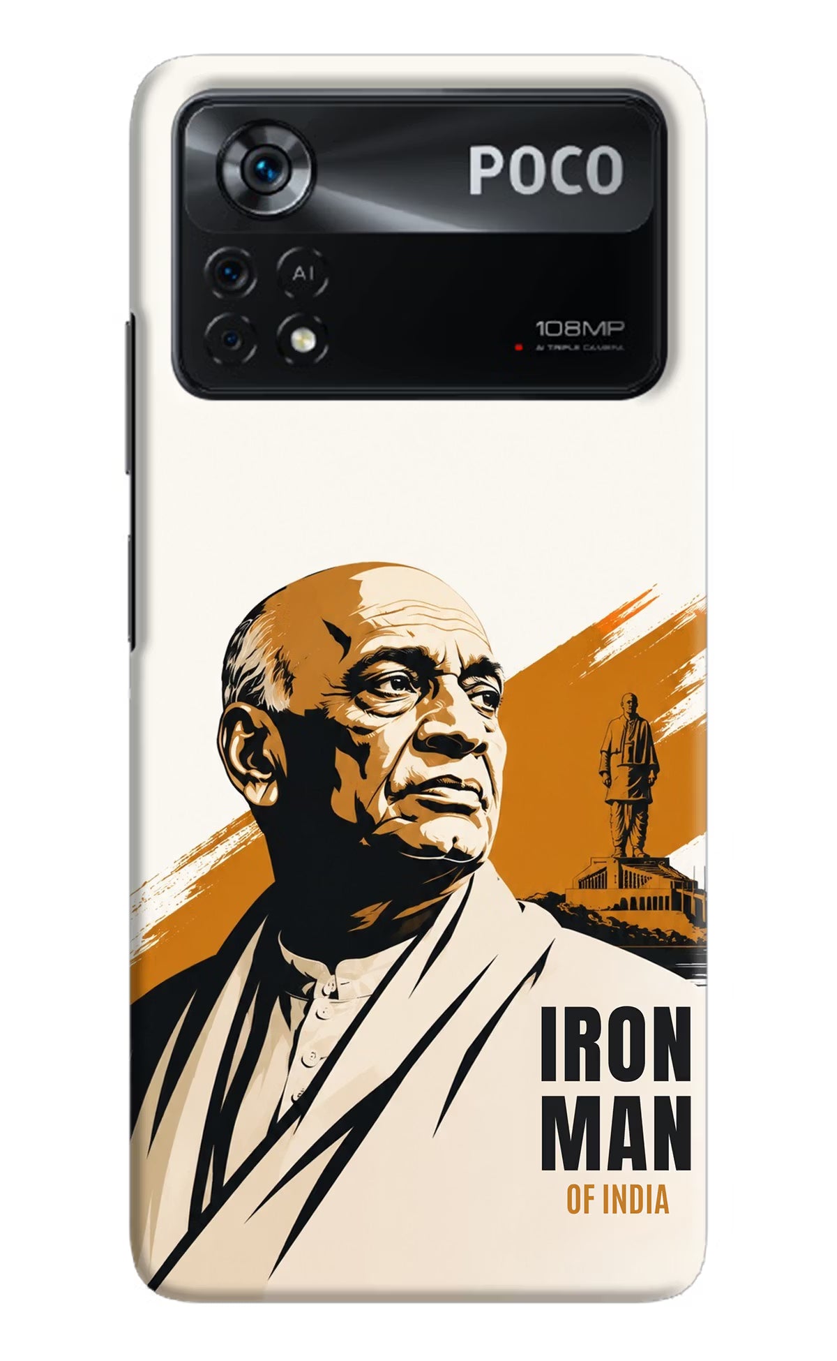 Chandrashekhar Azad Fearless Poco X4 Pro Back Cover - Chandrashekhar Azad Fearless Poco X4 Pro Back Cover Chandrashekhar Azad Fearless Poco X4 Pro Back Cover