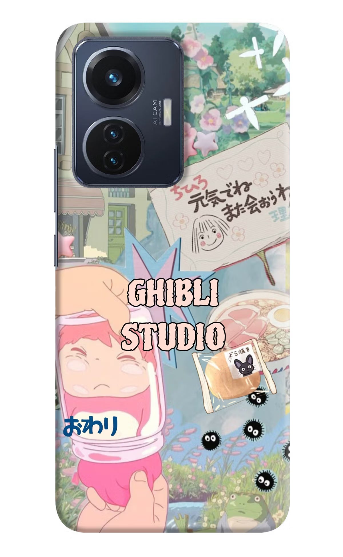 Studio Ghibli Vivo T1 44W Back Cover - Studio Ghibli Vivo T1 44W Back Cover Studio Ghibli Vivo T1 44W Back Cover