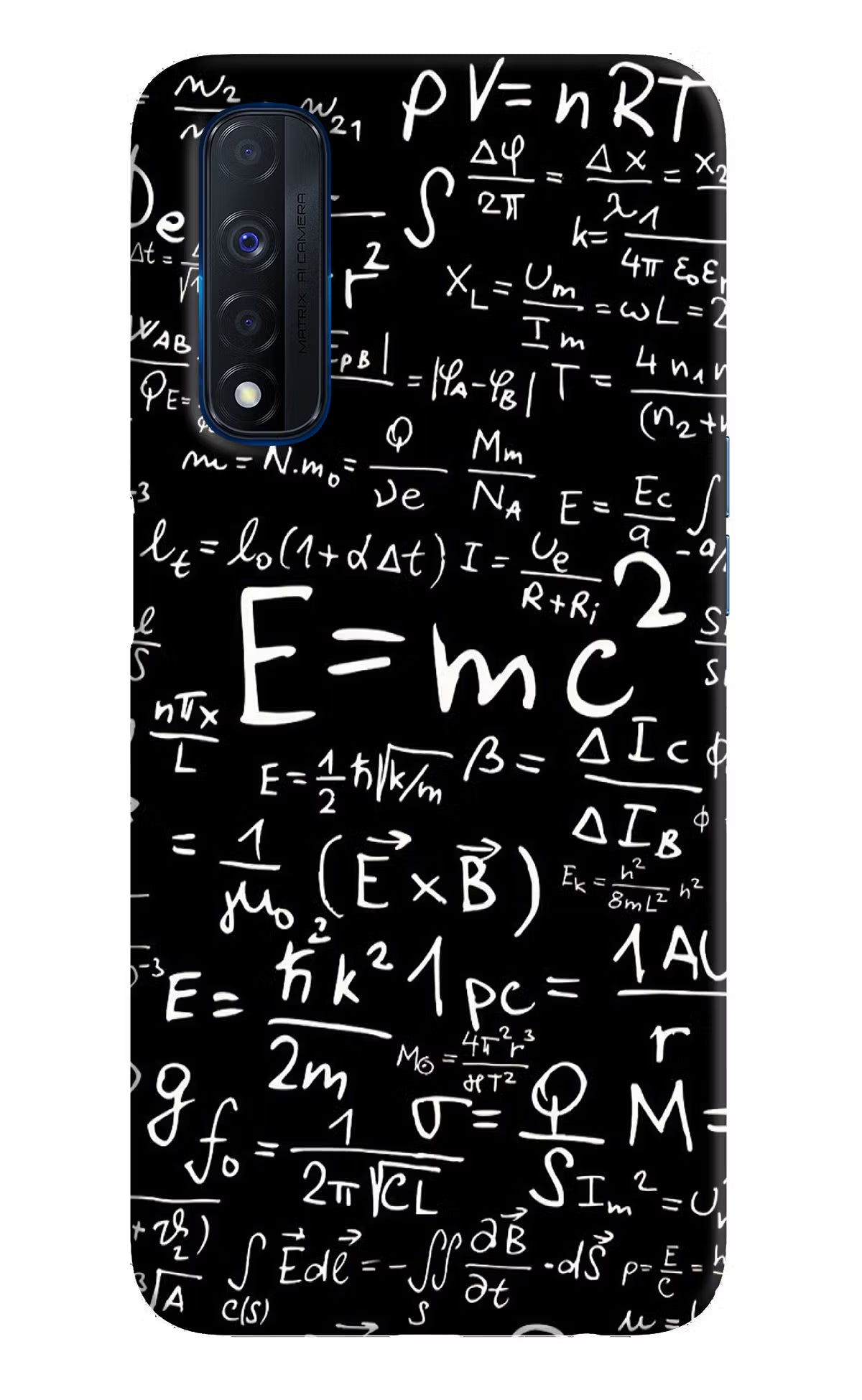 Physics Formula Realme Narzo 30 4G Back Cover