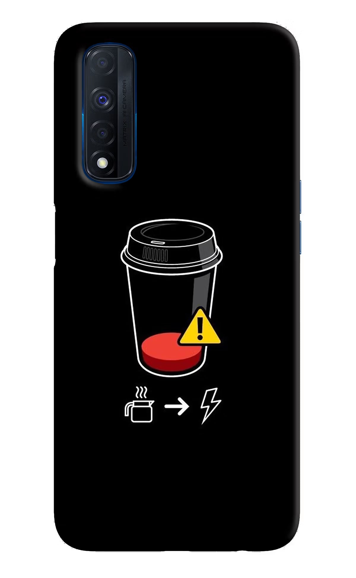 Coffee Realme Narzo 30 4G Back Cover