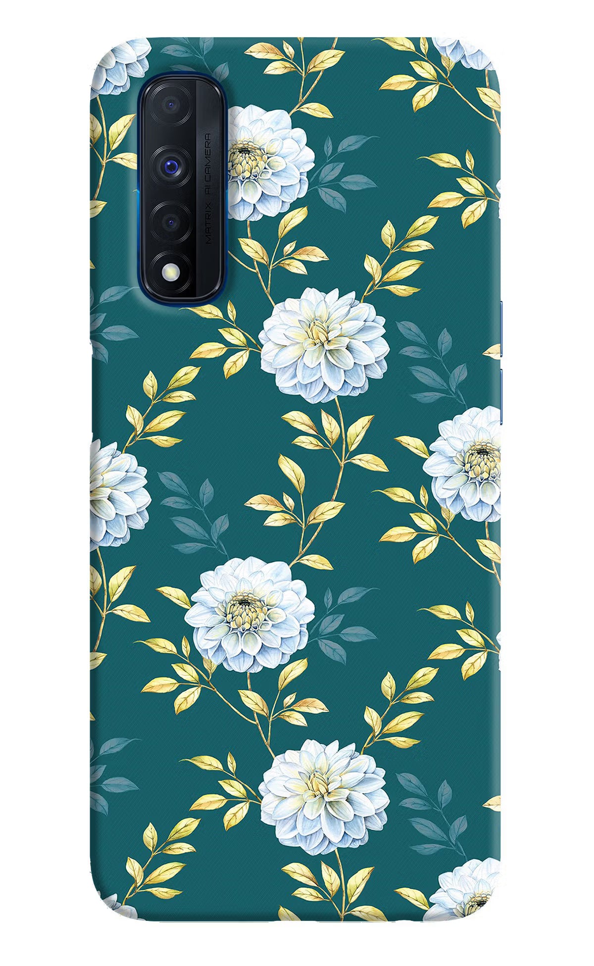 Flowers Realme Narzo 30 4G Back Cover