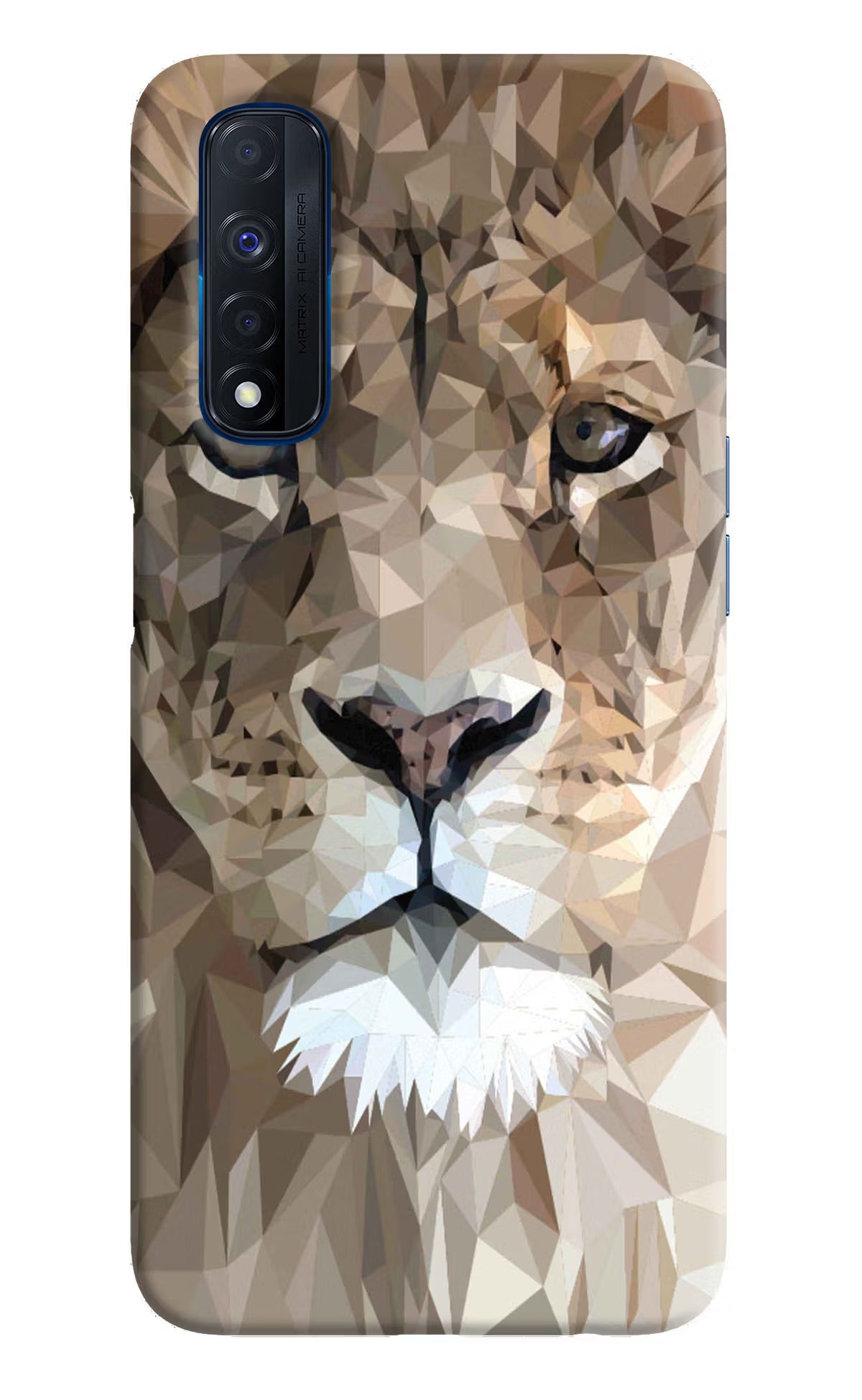 Lion Art Realme Narzo 30 4G Back Cover