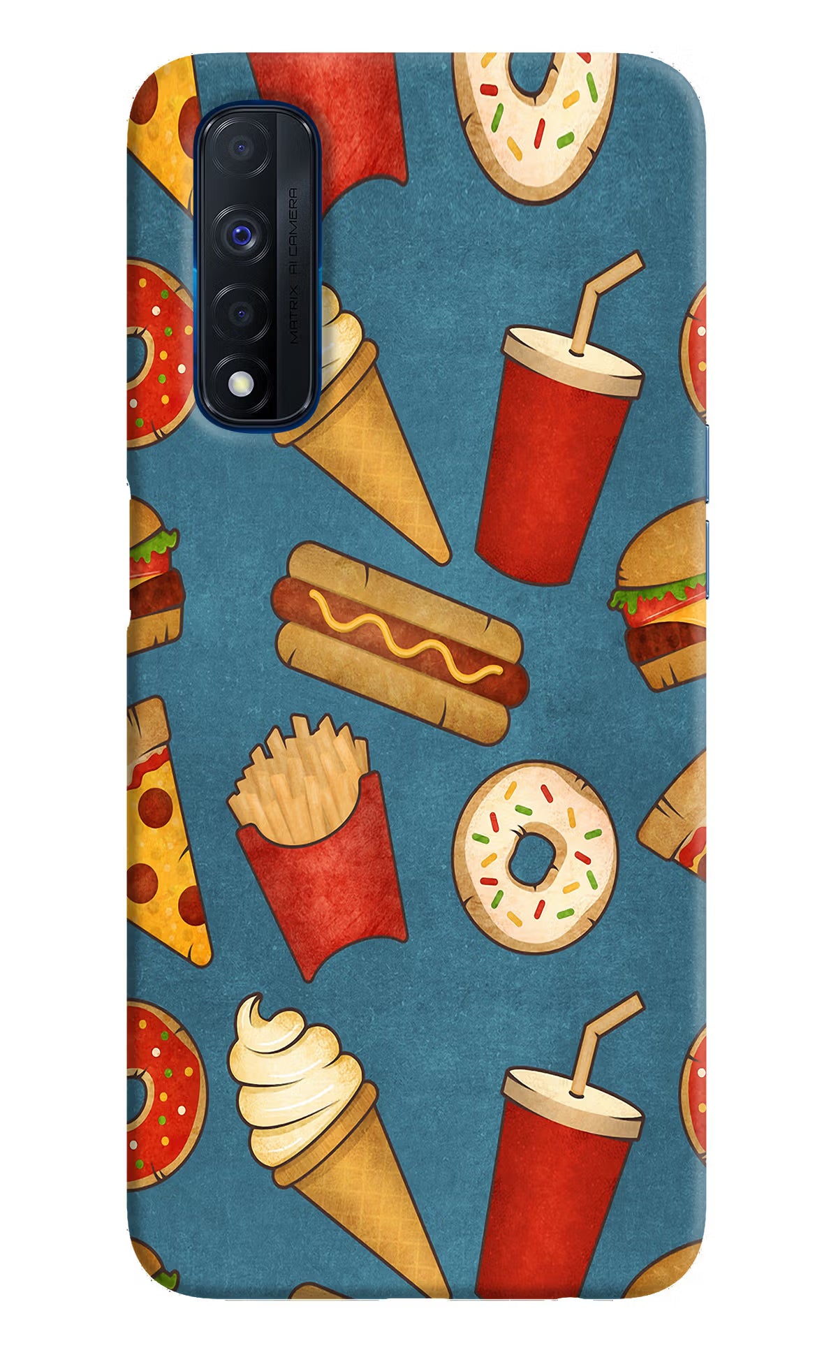Foodie Realme Narzo 30 4G Back Cover
