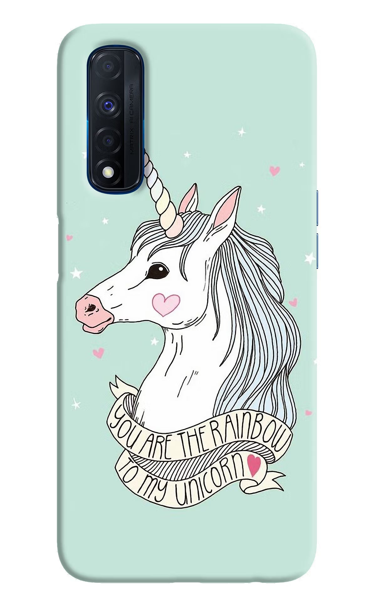Unicorn Wallpaper Realme Narzo 30 4G Back Cover