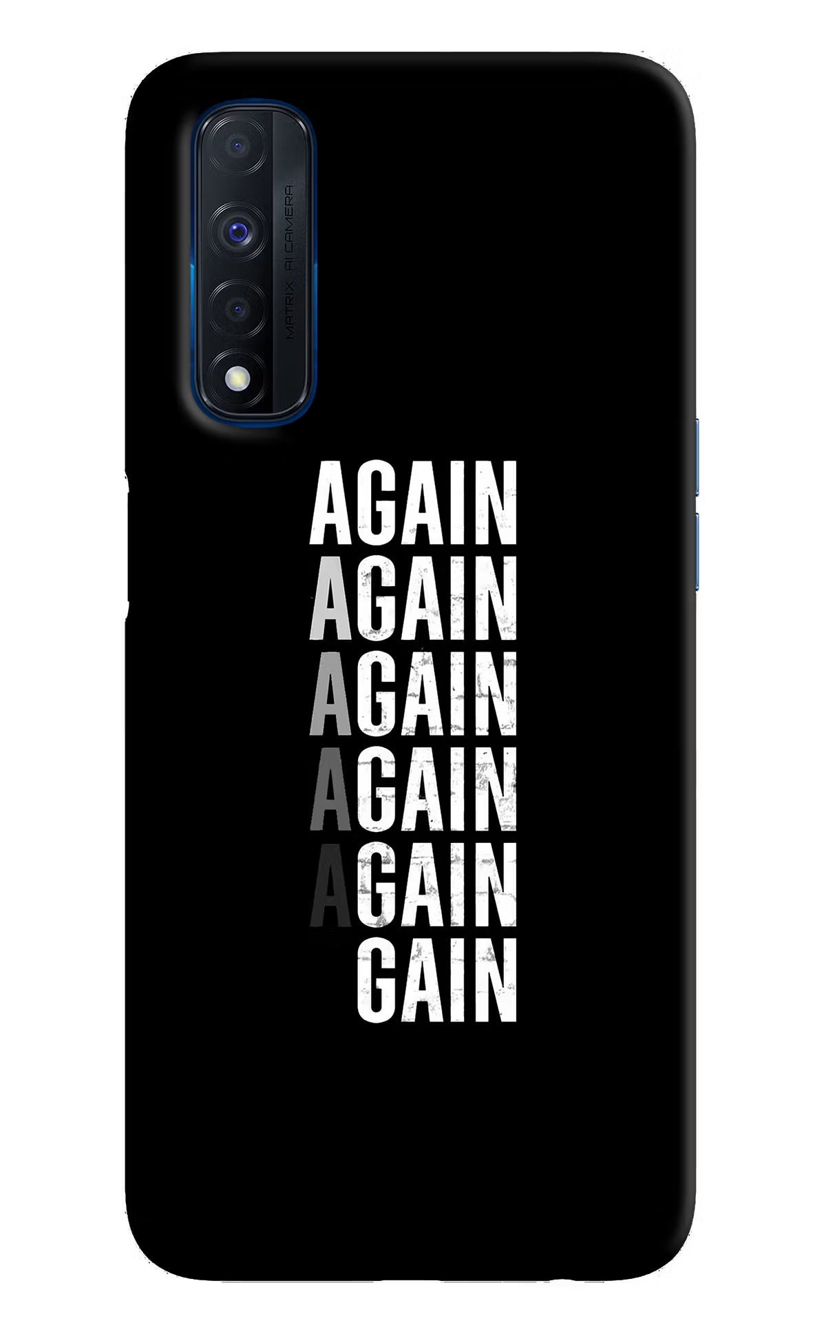 Again Again Gain Realme Narzo 30 4G Back Cover