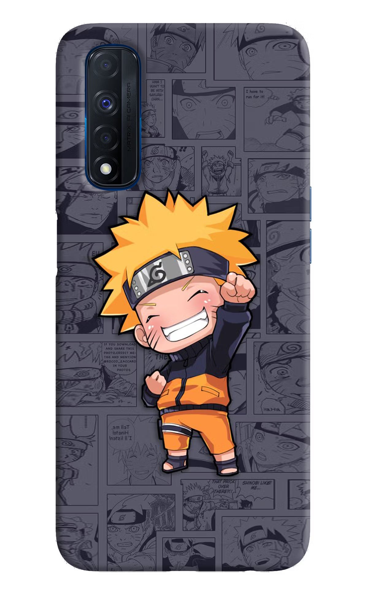 Chota Naruto Realme Narzo 30 4G Back Cover