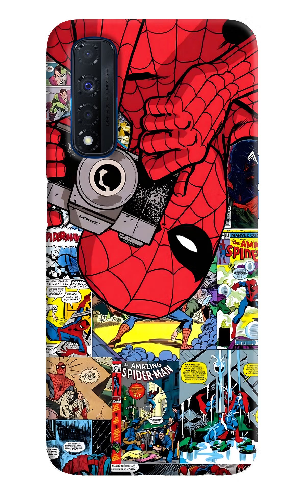 Spider Man Realme Narzo 30 4G Back Cover
