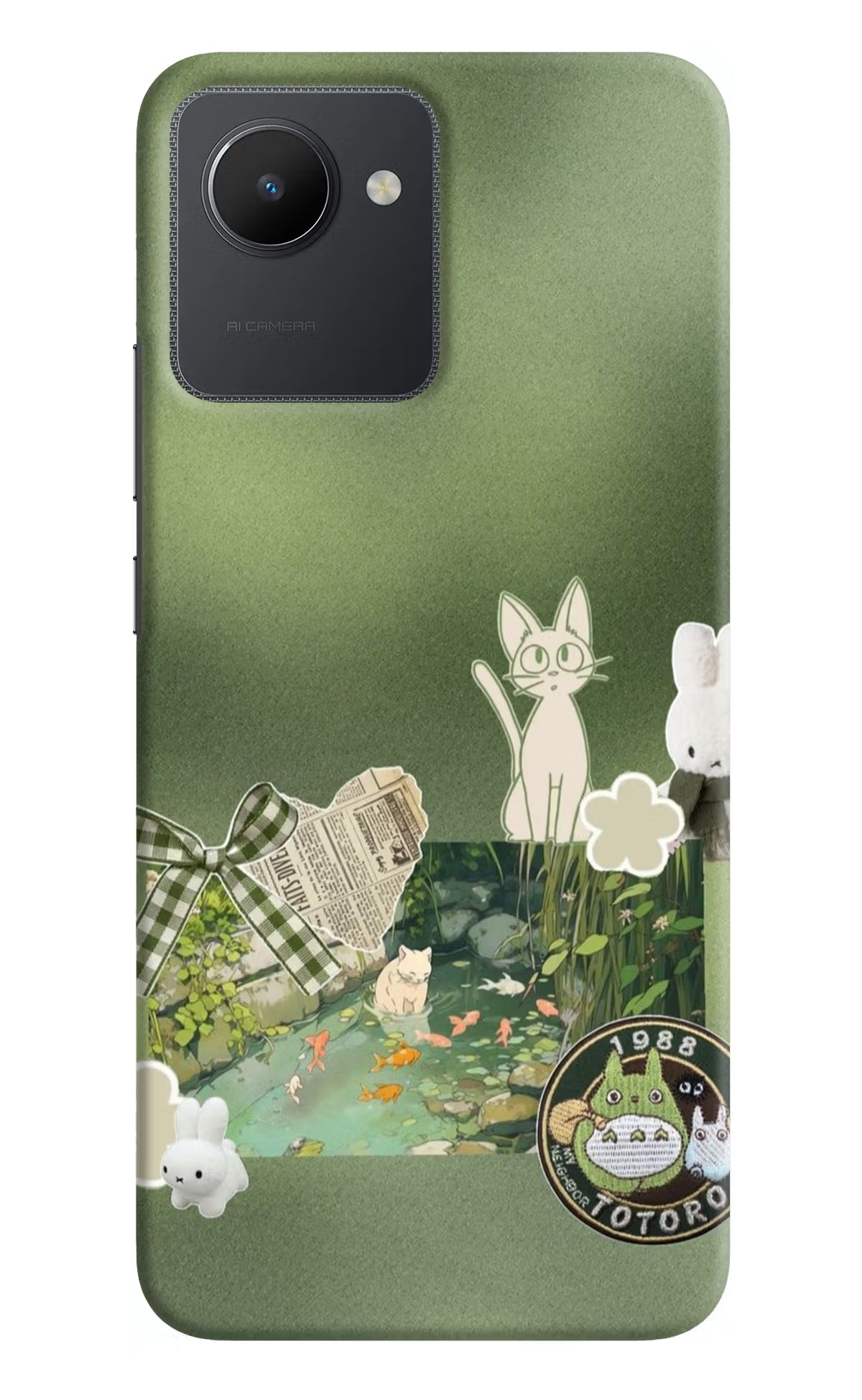 Aesthetic anime Realme C30 Back Cover - Aesthetic anime Realme C30 Back Cover Aesthetic anime Realme C30 Back Cover