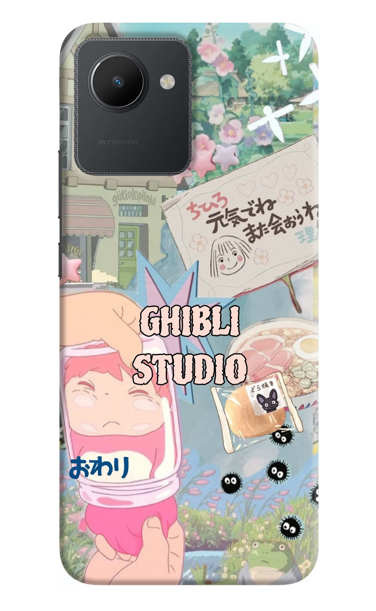 Studio Ghibli Realme C30 Back Cover - Studio Ghibli Realme C30 Back Cover Studio Ghibli Realme C30 Back Cover