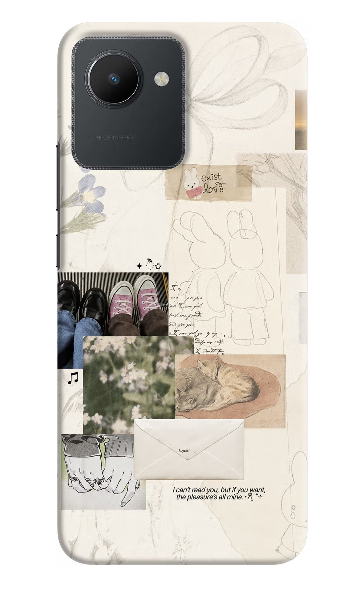 Soft Aesthetic Realme C30 Back Cover - Soft Aesthetic Realme C30 Back Cover Soft Aesthetic Realme C30 Back Cover