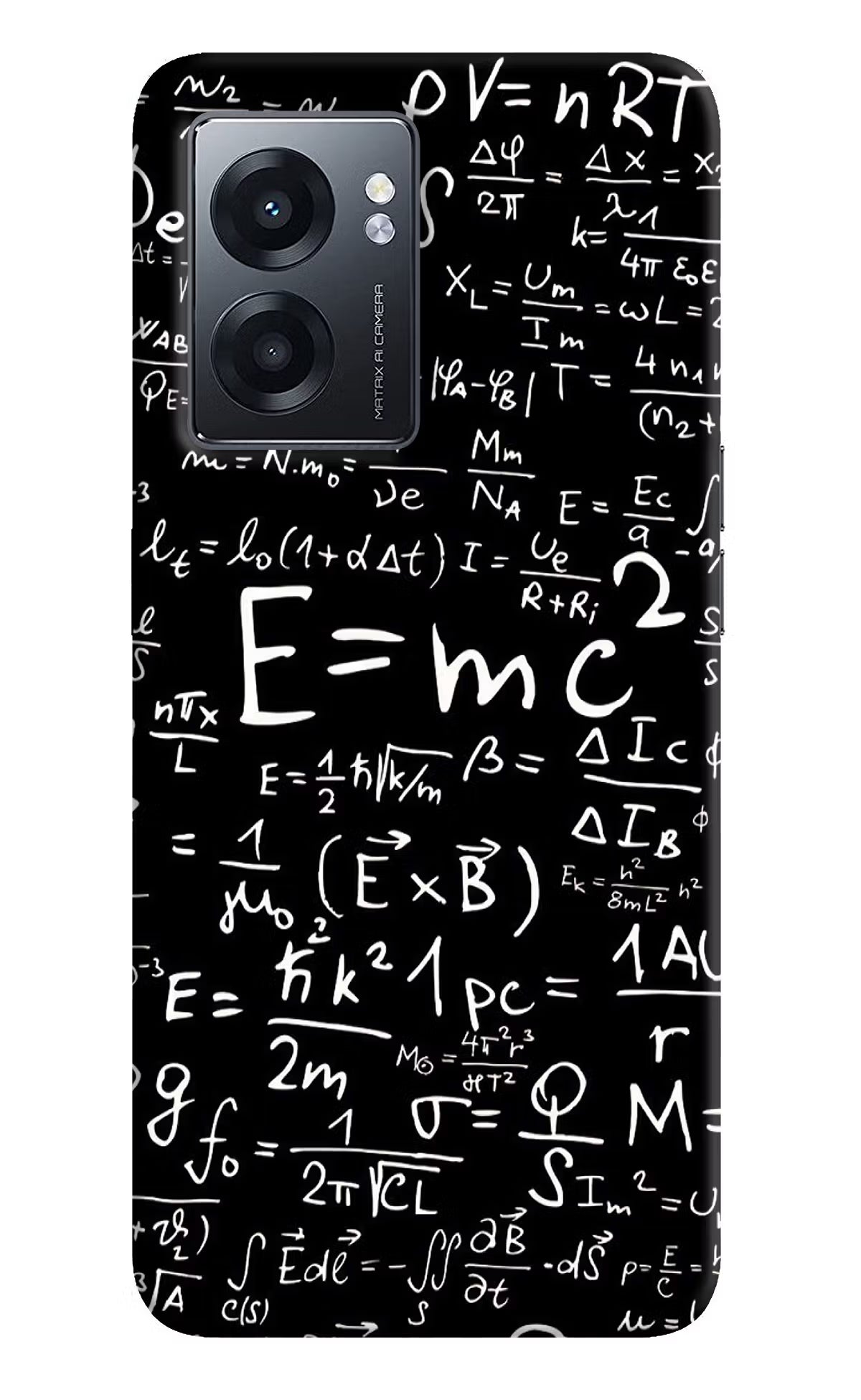 Physics Formula Realme Narzo 50 5G Back Cover