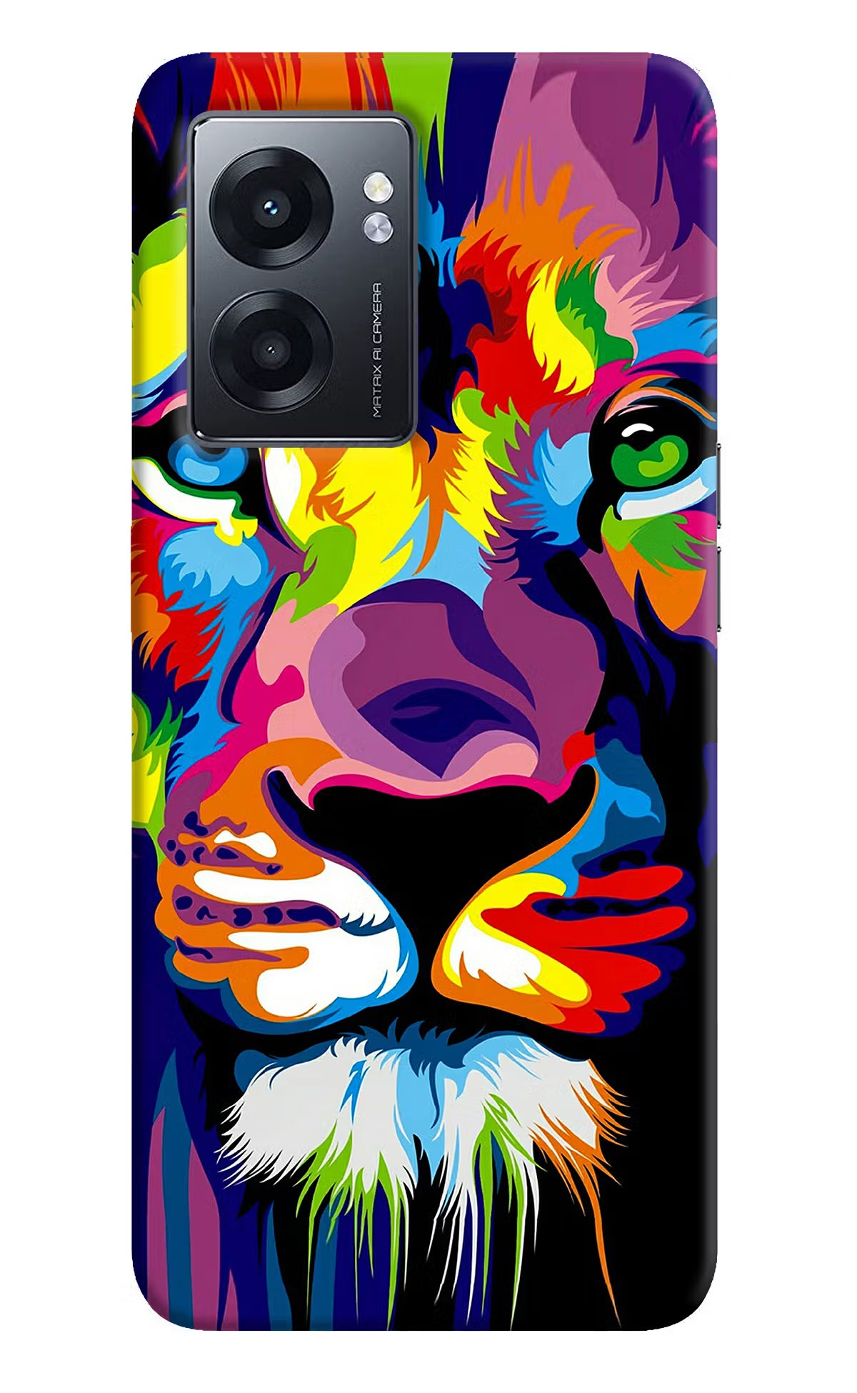 Lion Realme Narzo 50 5G Back Cover