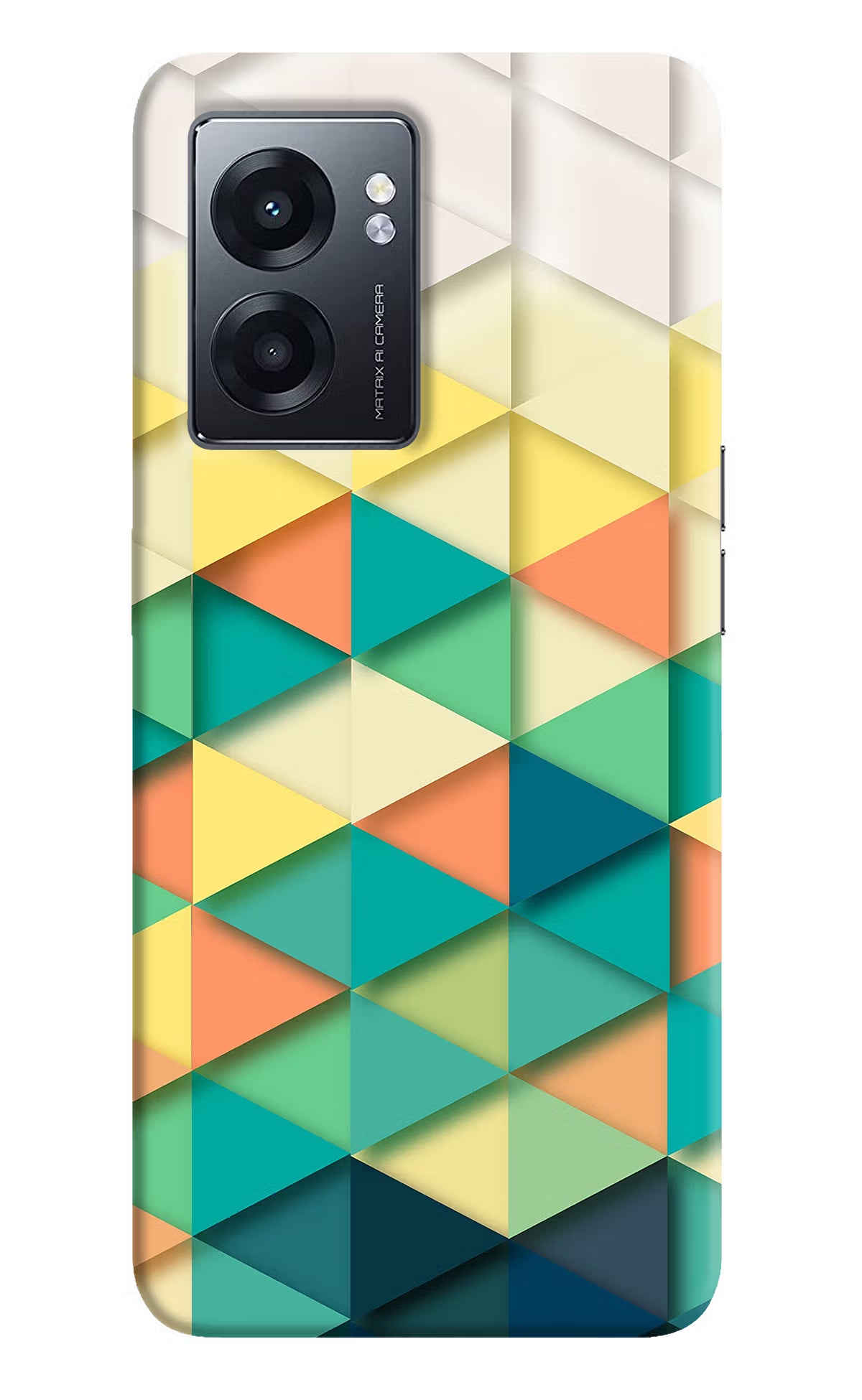 Abstract Realme Narzo 50 5G Back Cover